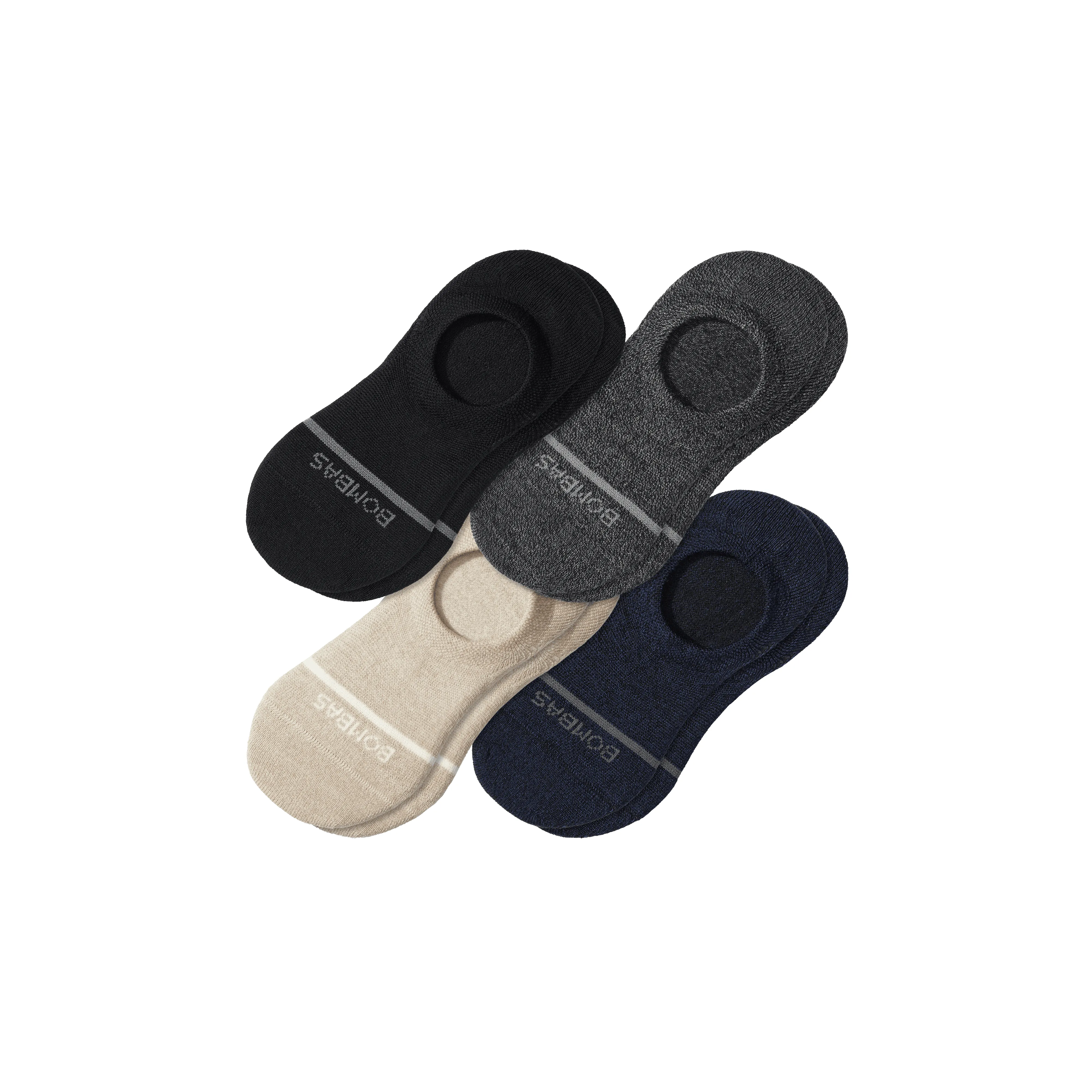 Women's Lightweight Merino Wool Blend No Show Sock 4-Pack sold by Bombas product image thumbnail 5