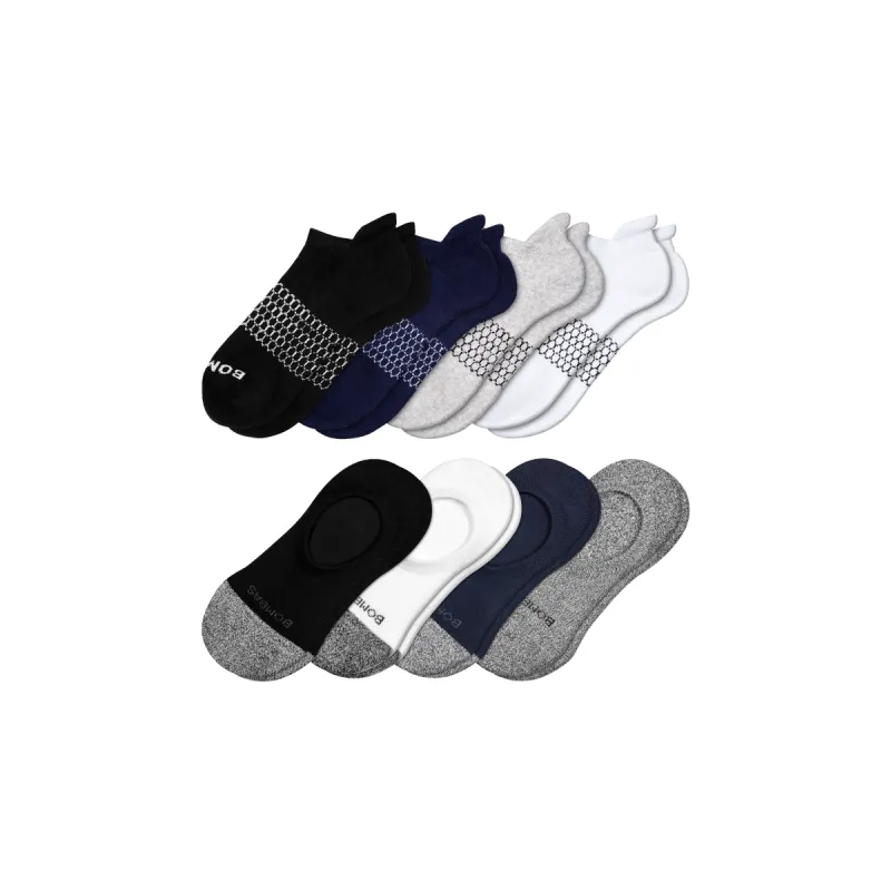 Women's Ankle & Cushioned No Show Sock 8-Pack sold by Bombas