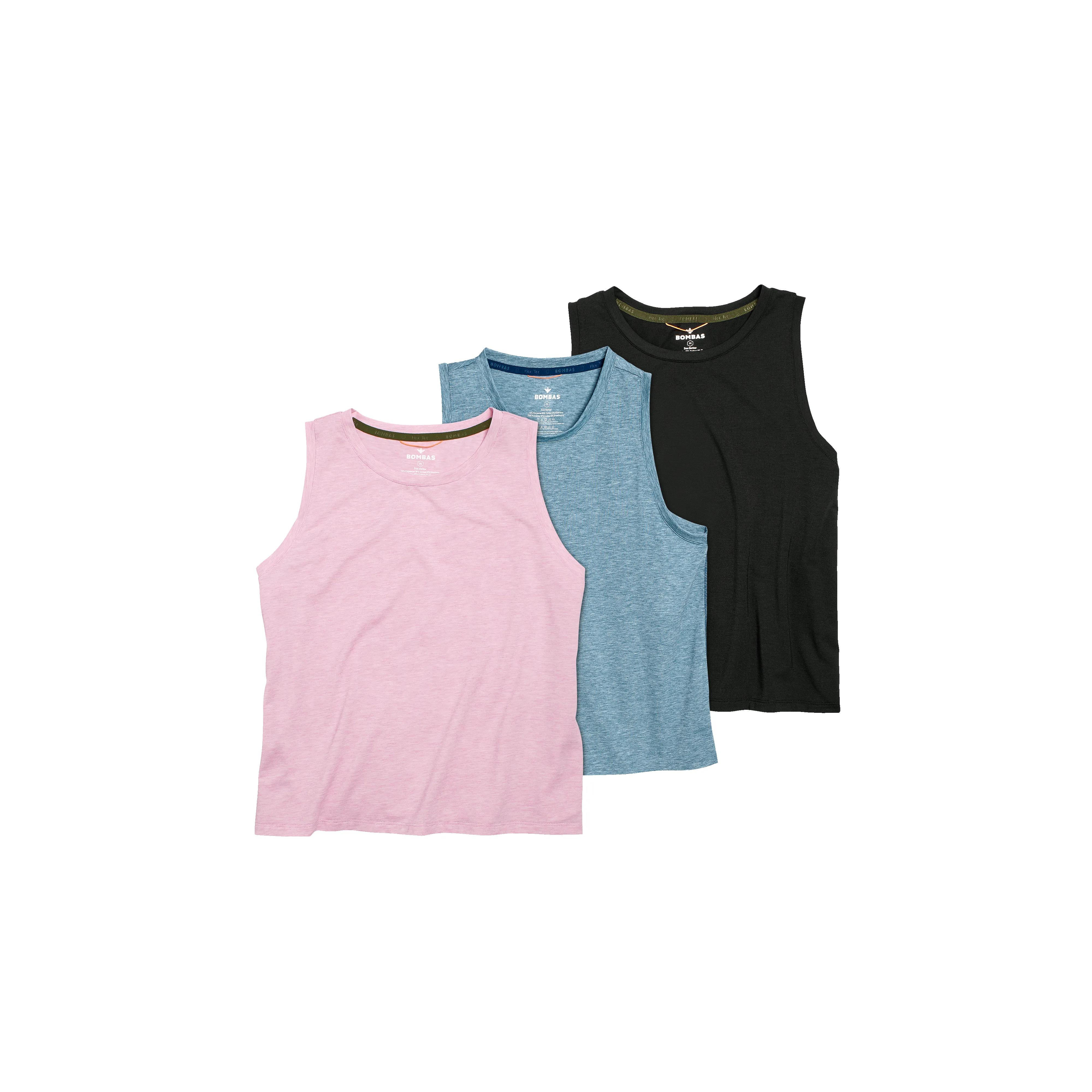 Women's Soft Tech Tank 3-Pack sold by Bombas product image thumbnail 5