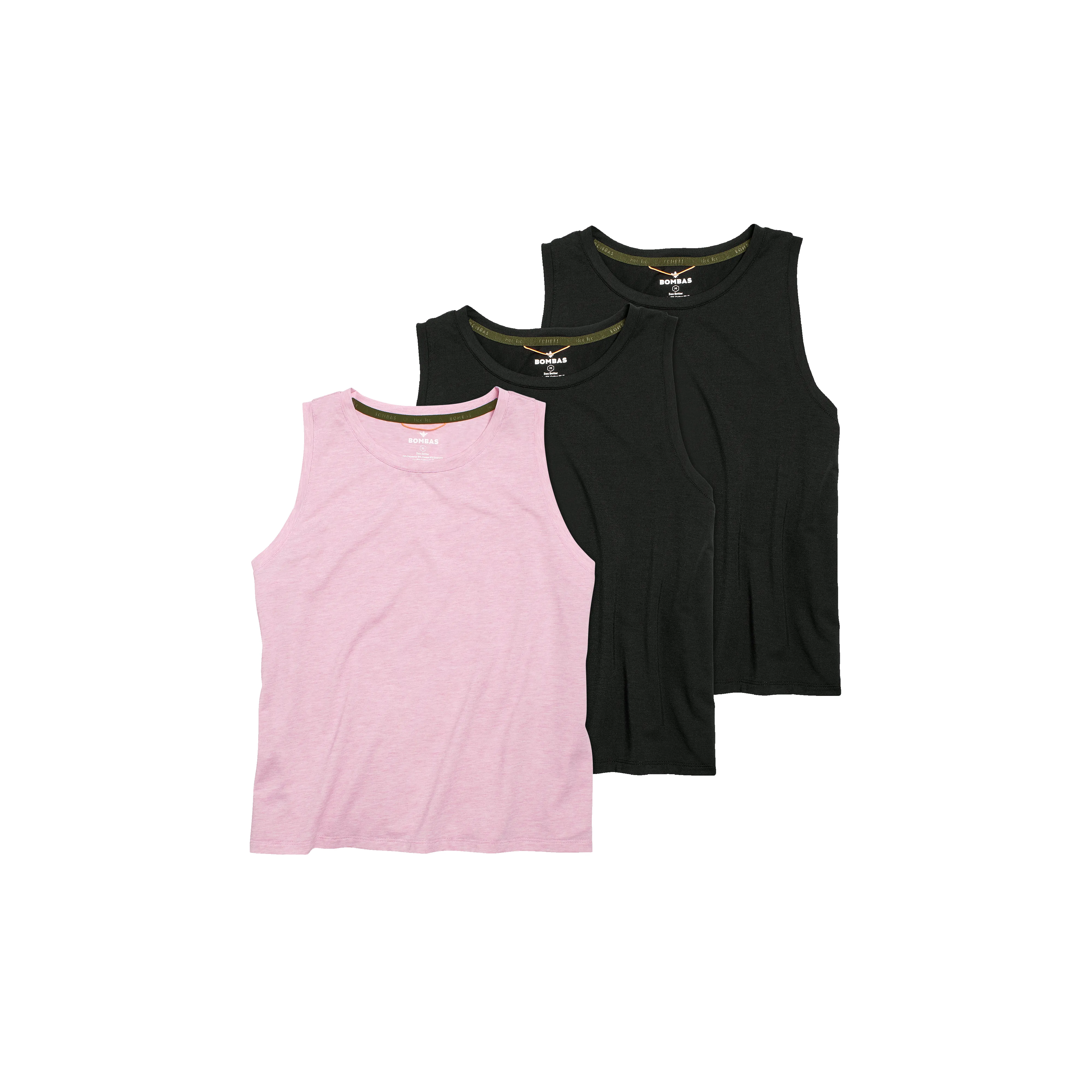 Women's Soft Tech Tank 3-Pack sold by Bombas