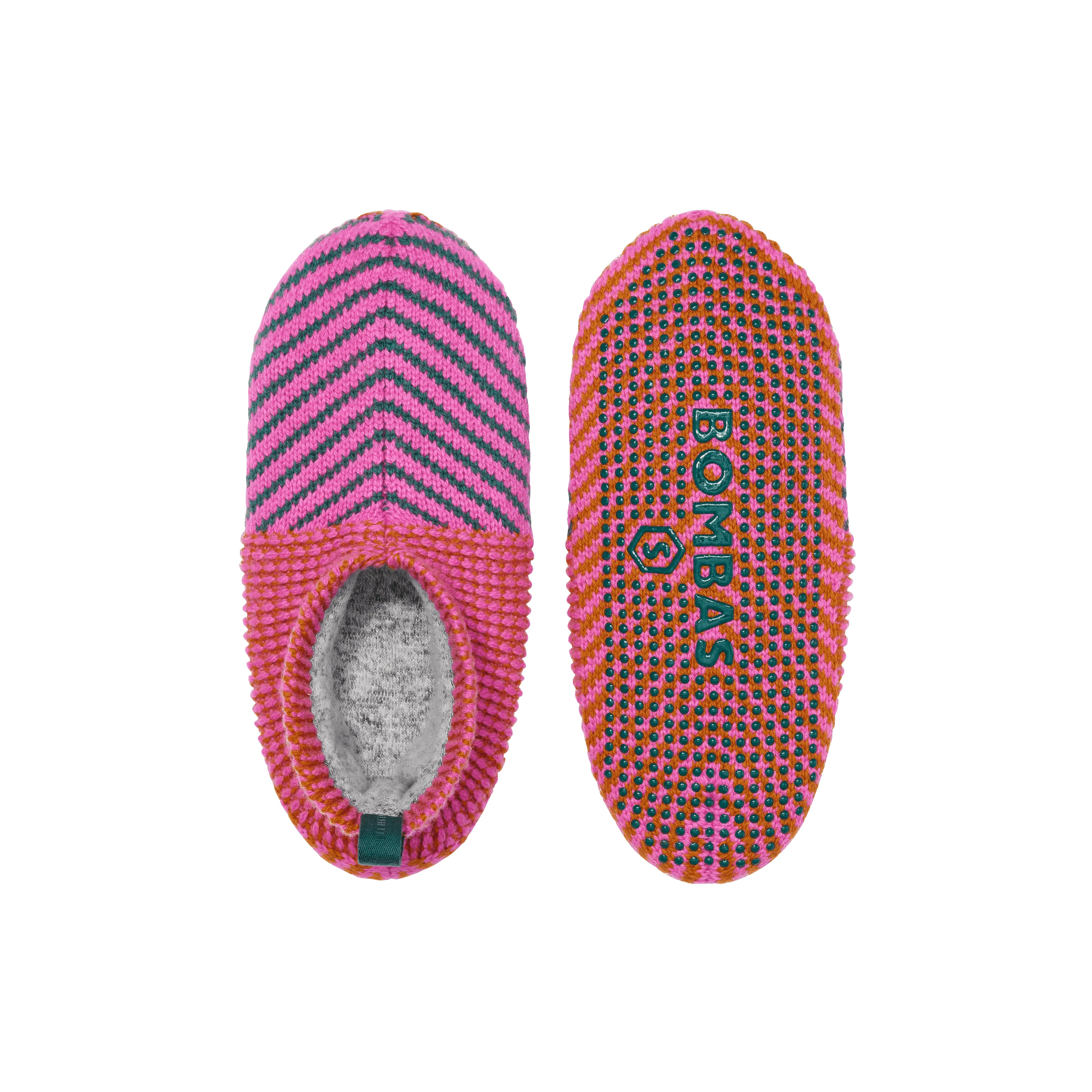 Women's Patterned Gripper Slipper - Double Cushion sold by Bombas
