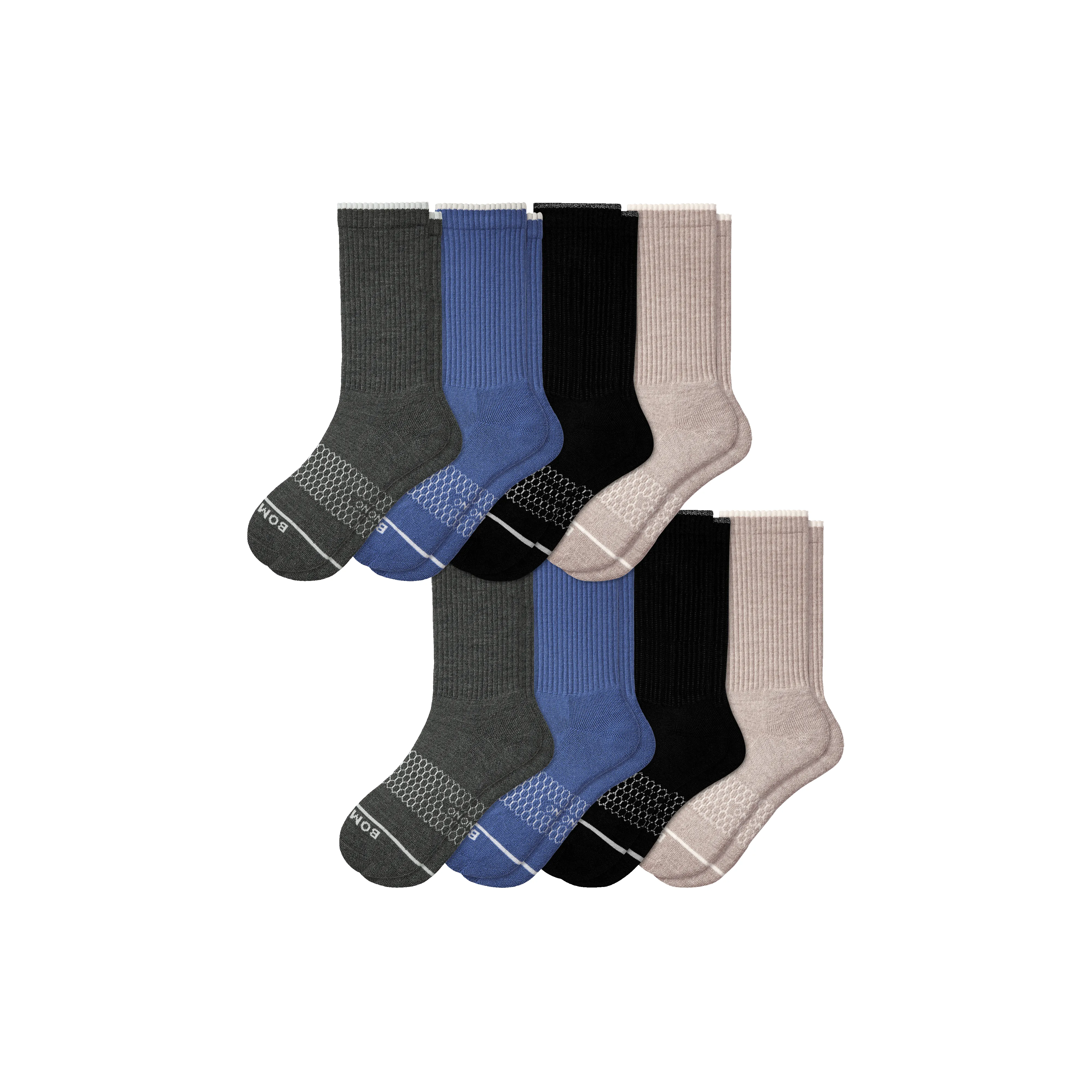 Men's Merino Wool Blend Calf Sock 8-Pack sold by Bombas