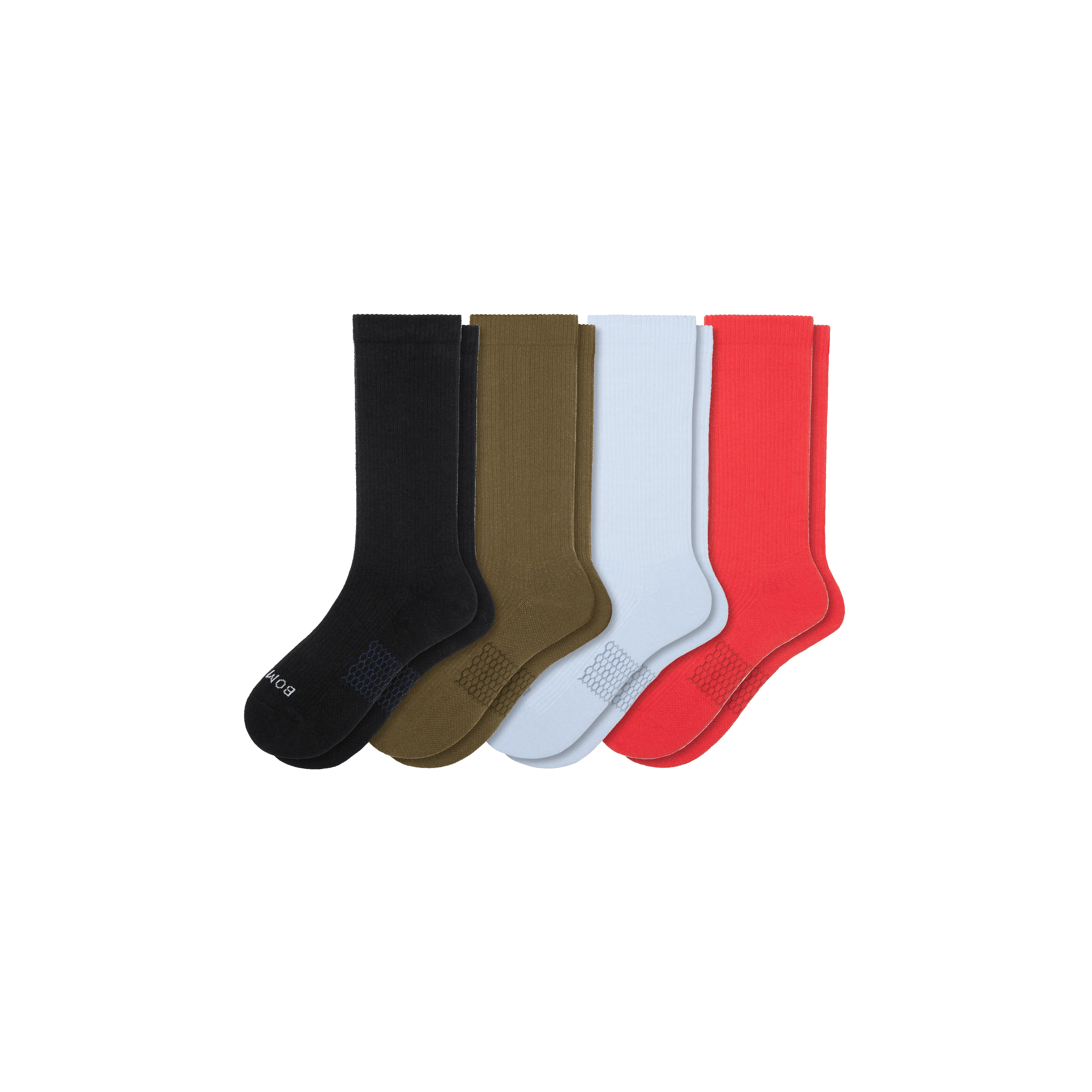 Women's Modern Rib Calf Sock 4-Pack sold by Bombas