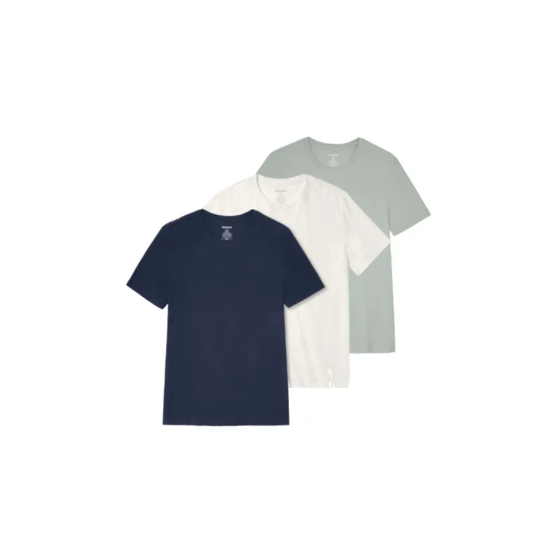 Men's Air Slub Crew Neck T-Shirt 3-Pack sold by Bombas