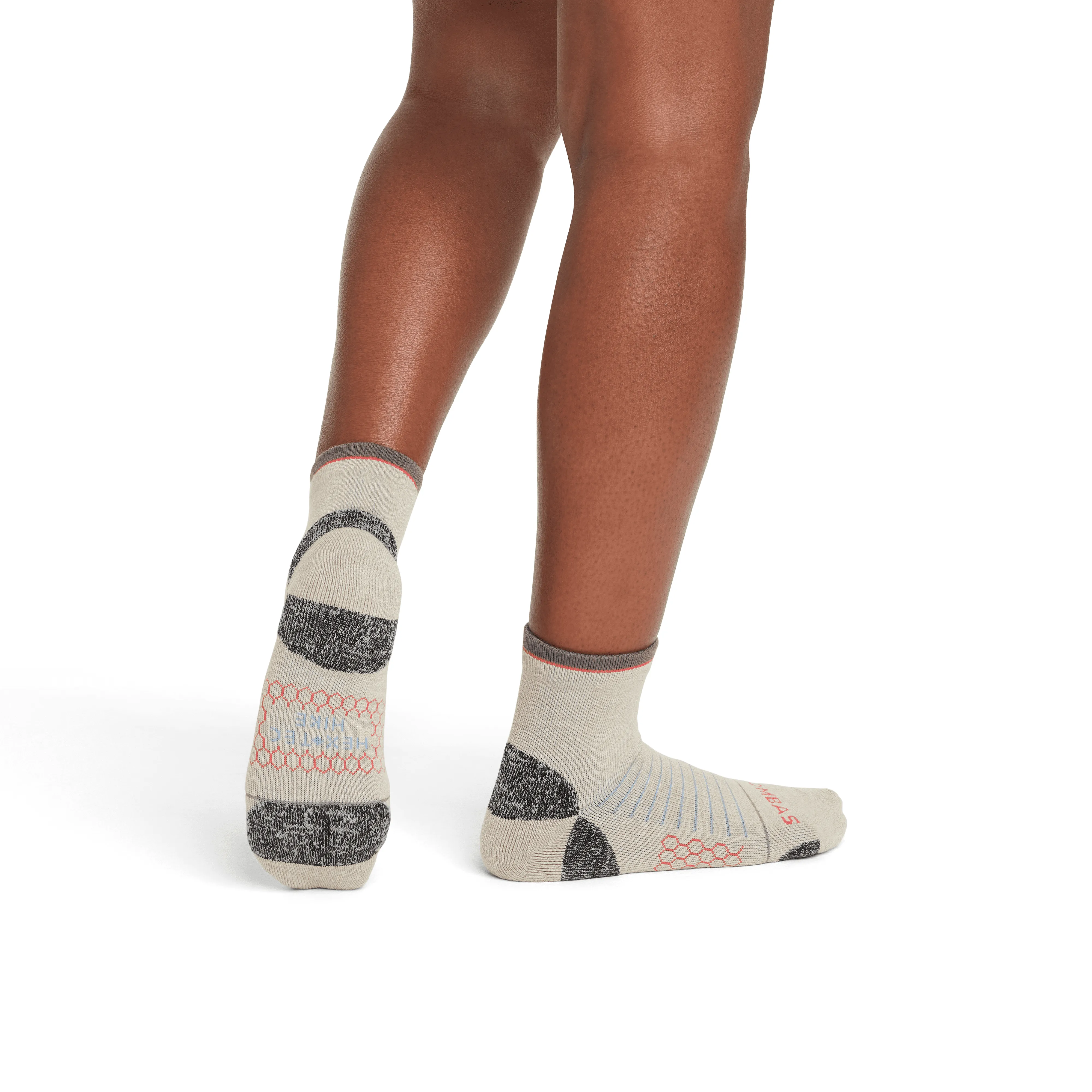 Women's Merino Wool Blend Hiking Quarter Socks sold by Bombas product image thumbnail 3
