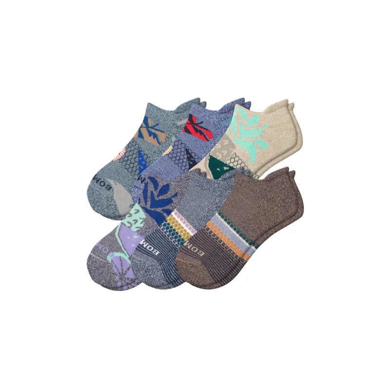 Men’s Tropical Ankle Sock 6-Pack sold by Bombas