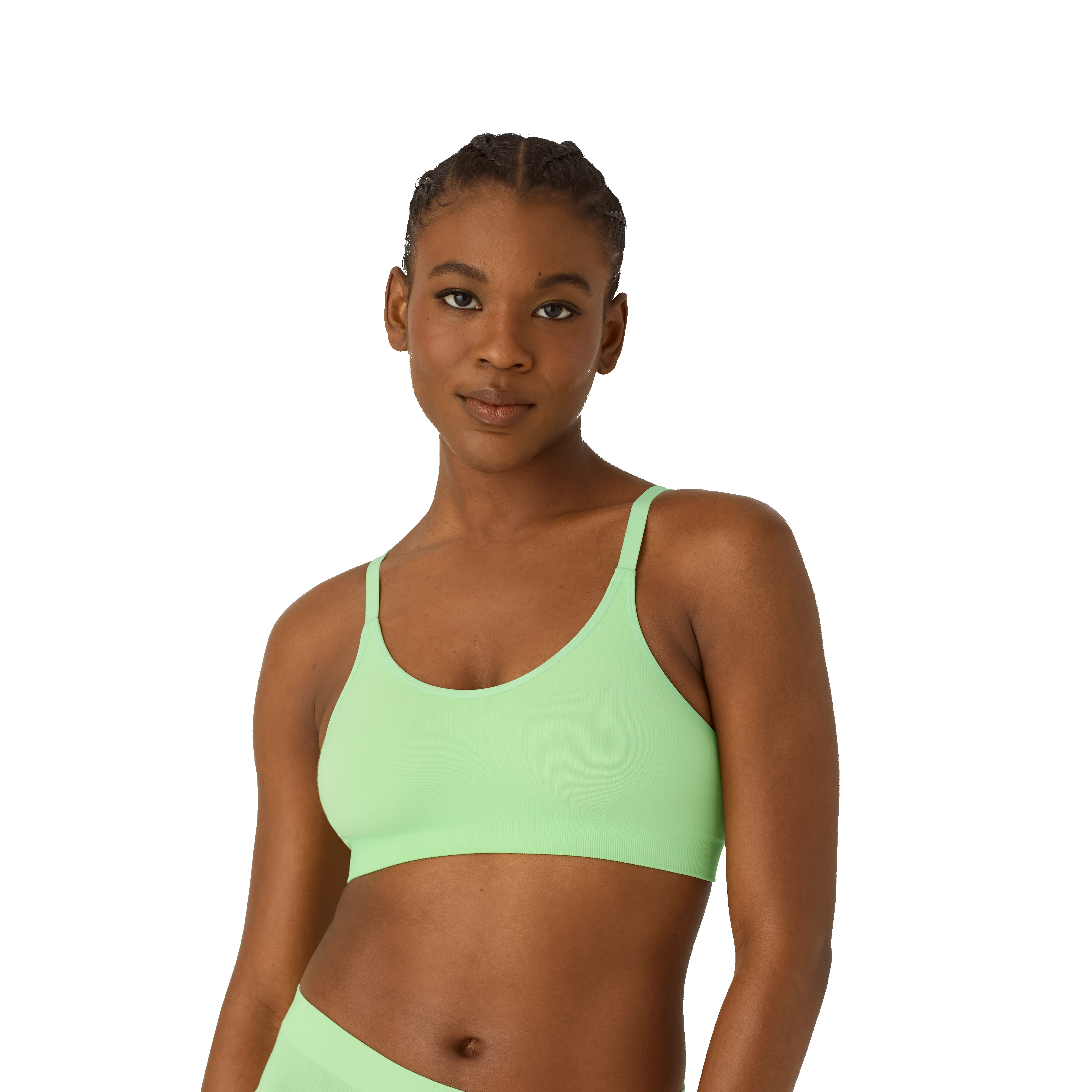 Women's Ribbed Seamless Scoop Bralette + Bikini sold by Bombas product image thumbnail 2