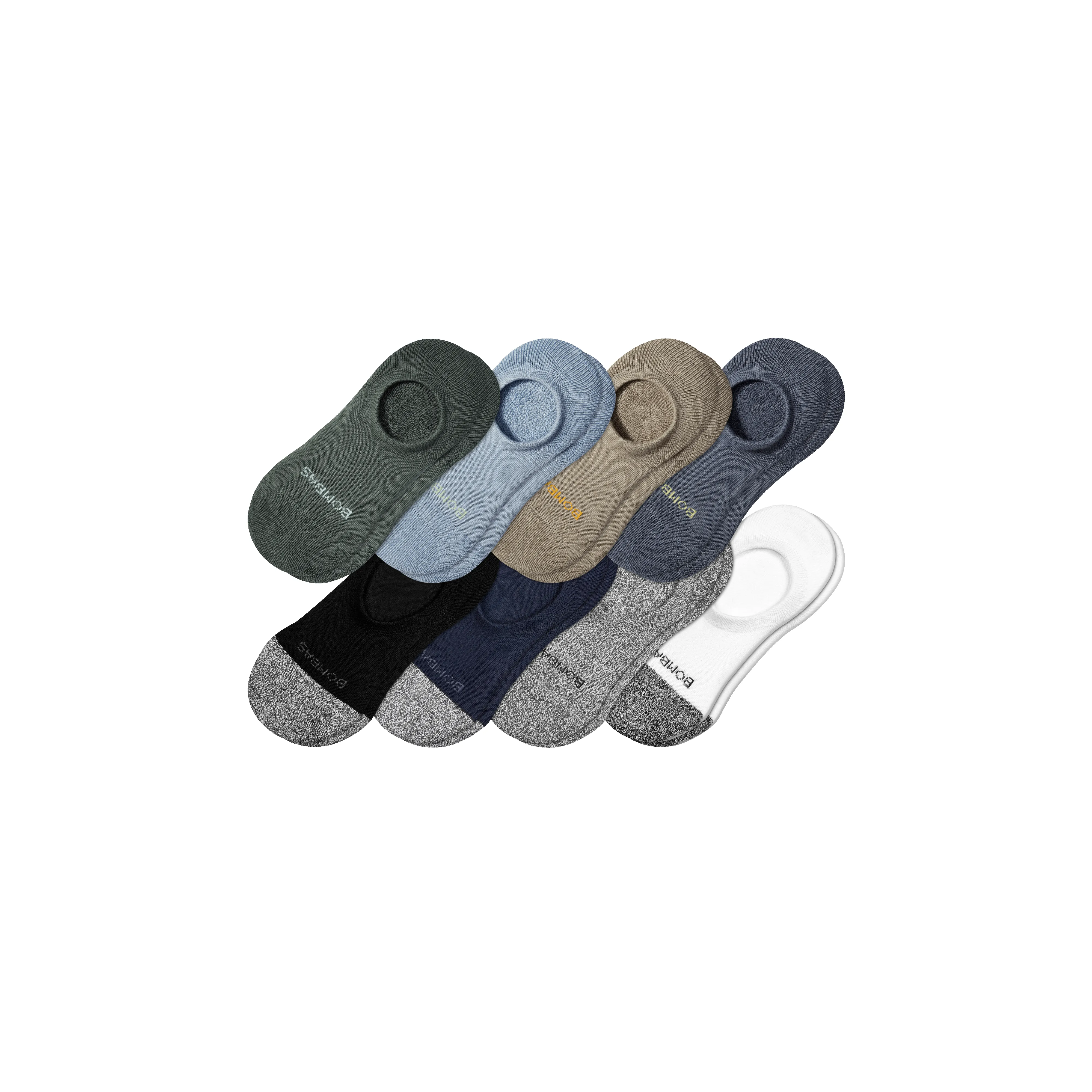 Men's Cushioned No Show Sock 8-Pack sold by Bombas