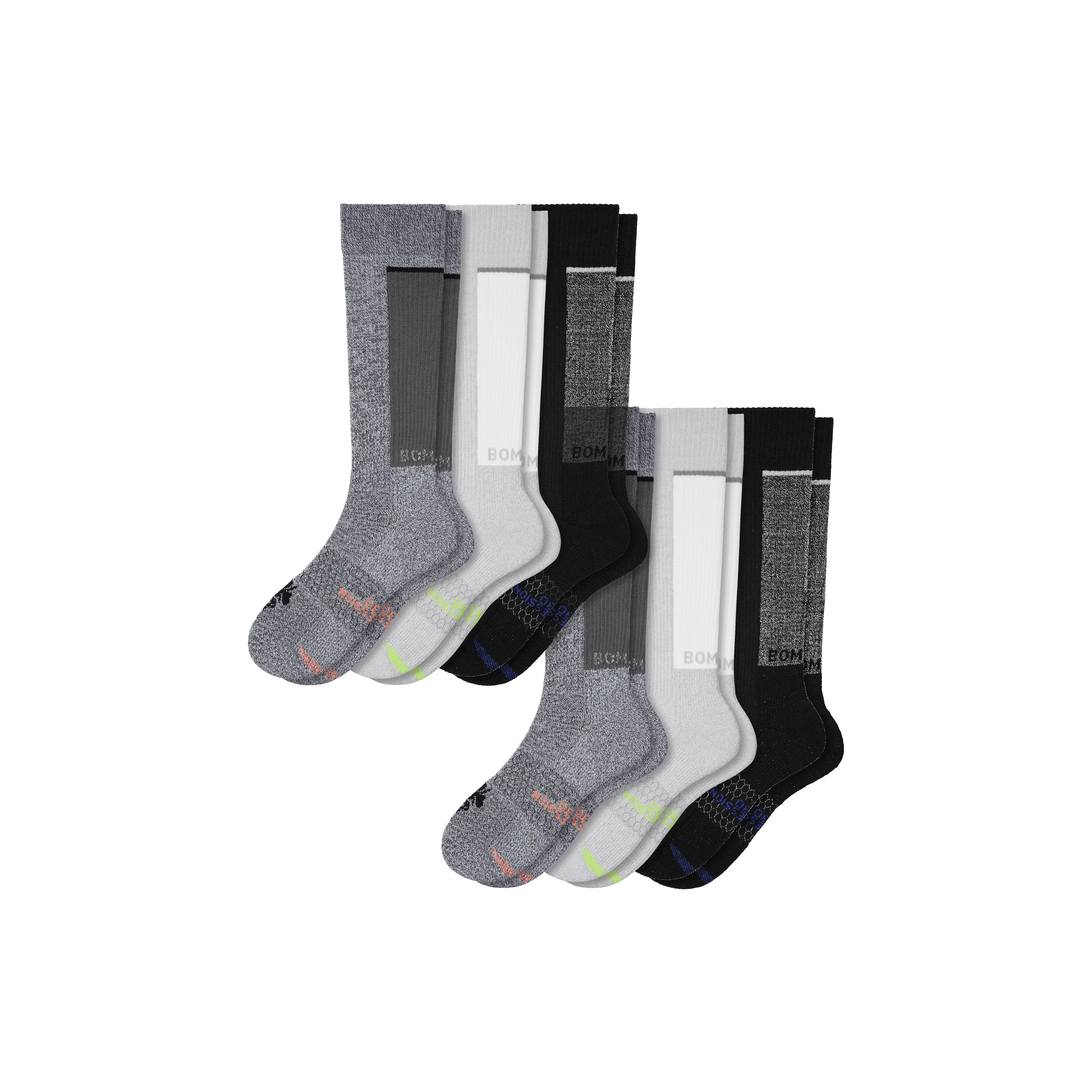 Men's Performance Compression Sock 6-Pack (20-30mmHg) sold by Bombas