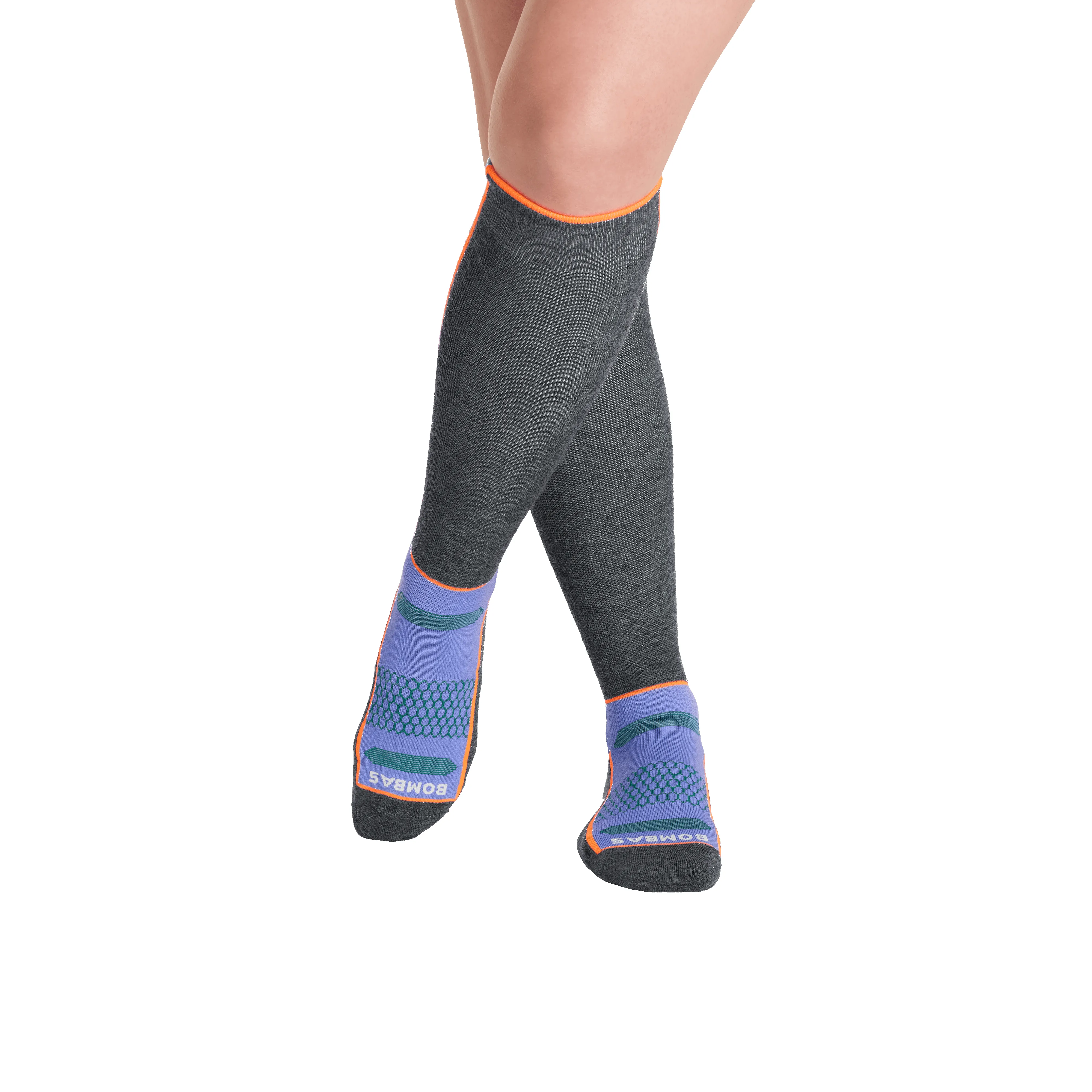 Women's Mid-Cushion Merino Wool Blend Ski & Snowboard Sock 3-Pack sold by Bombas product image thumbnail 4