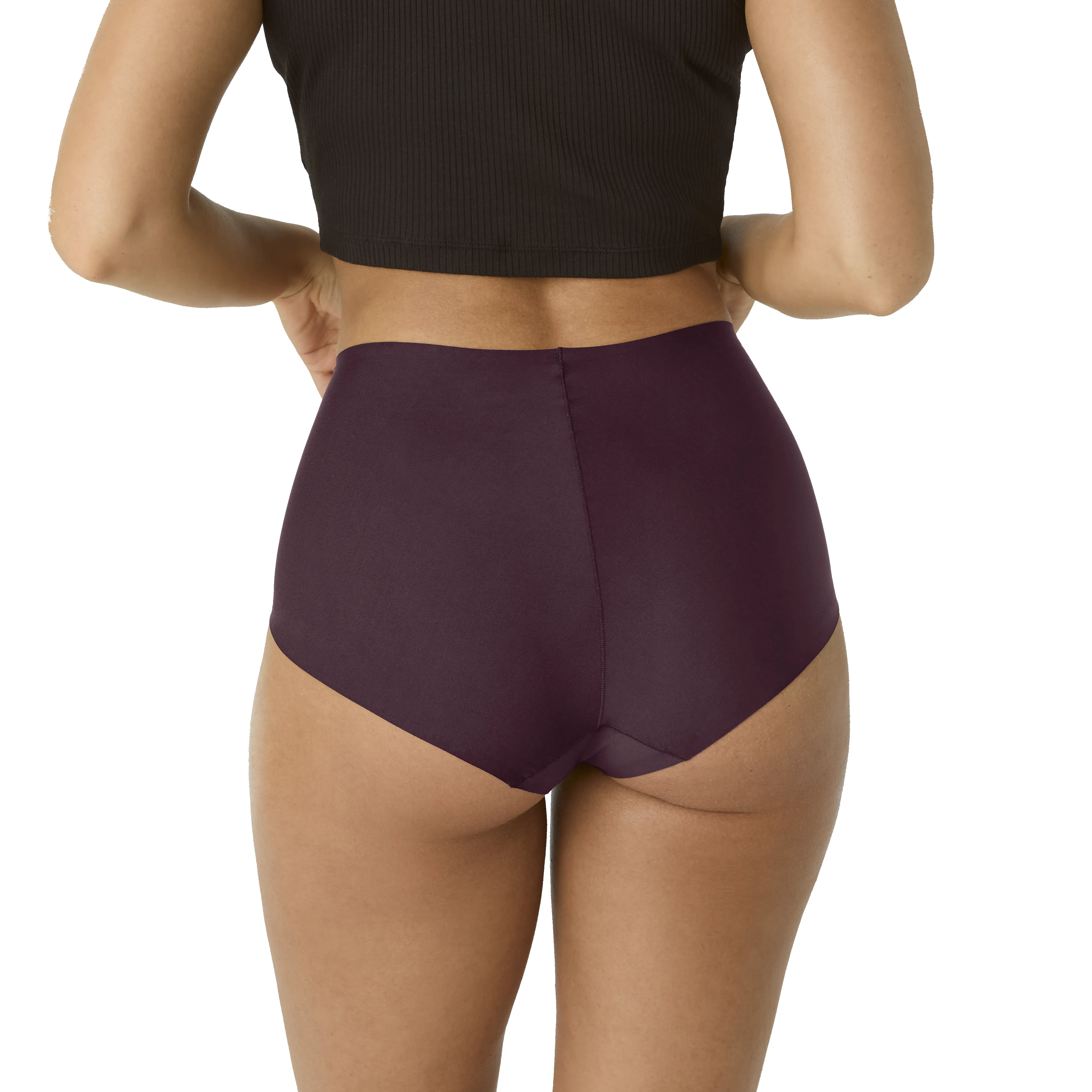 Women’s No Show High Rise Boyshort sold by Bombas product image thumbnail 5
