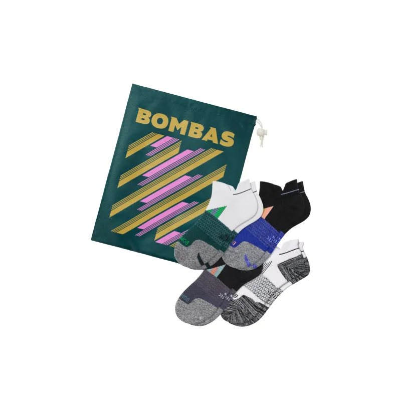 Men's Running Ankle Sock 4-Pack Gift Bag sold by Bombas