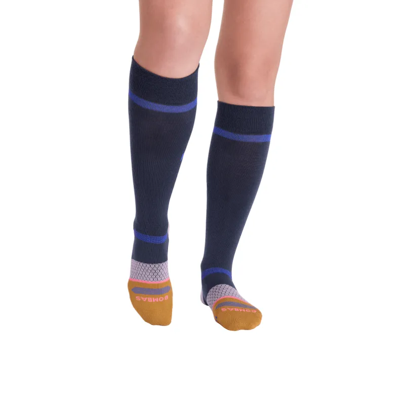 Women's Zero-Cushion Merino Wool Blend Ski & Snowboard Sock 3-Pack sold by Bombas