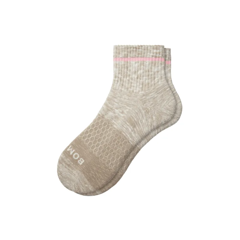 Women's Summer Slub Quarter Socks sold by Bombas