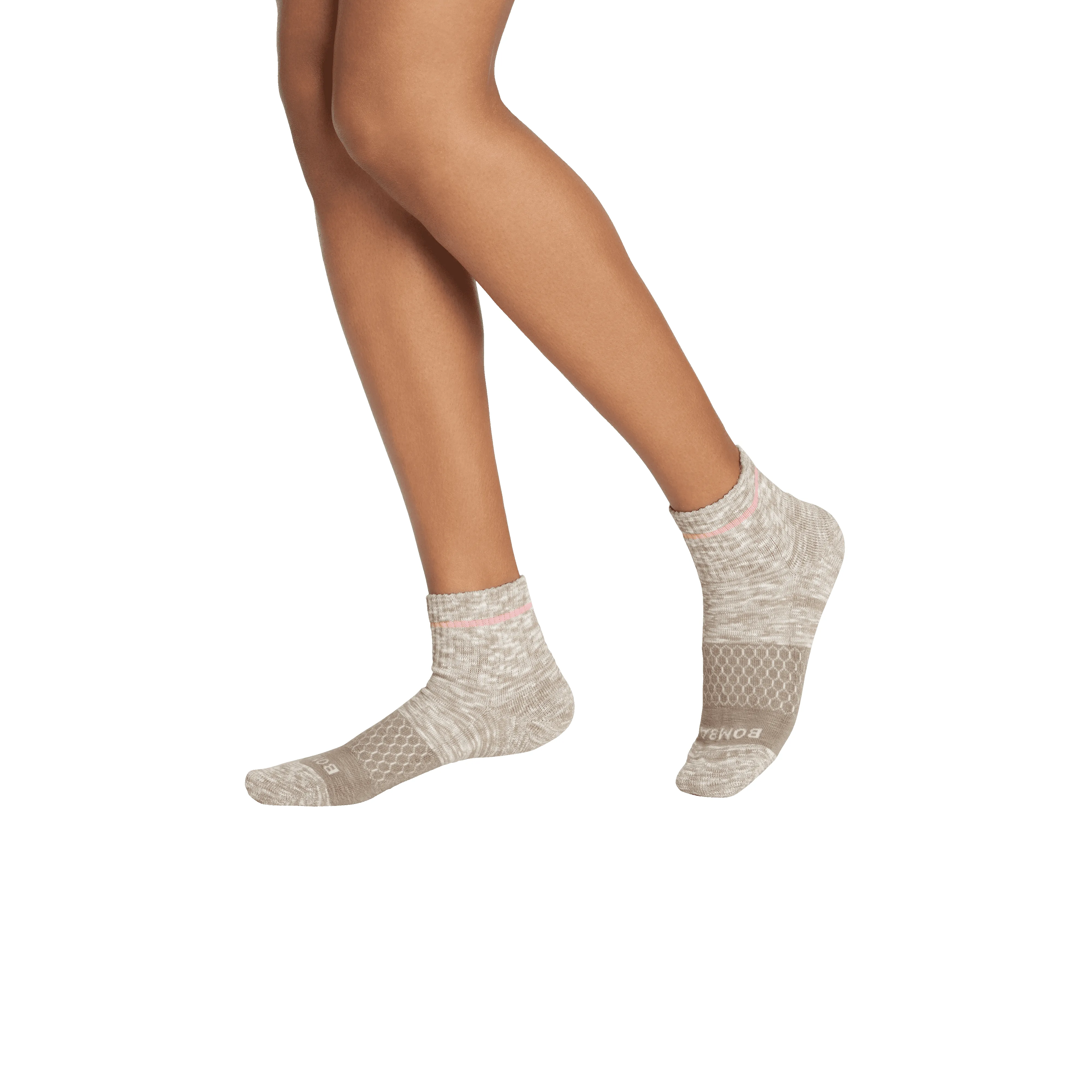Women's Summer Slub Quarter Sock 4-Pack sold by Bombas product image thumbnail 3