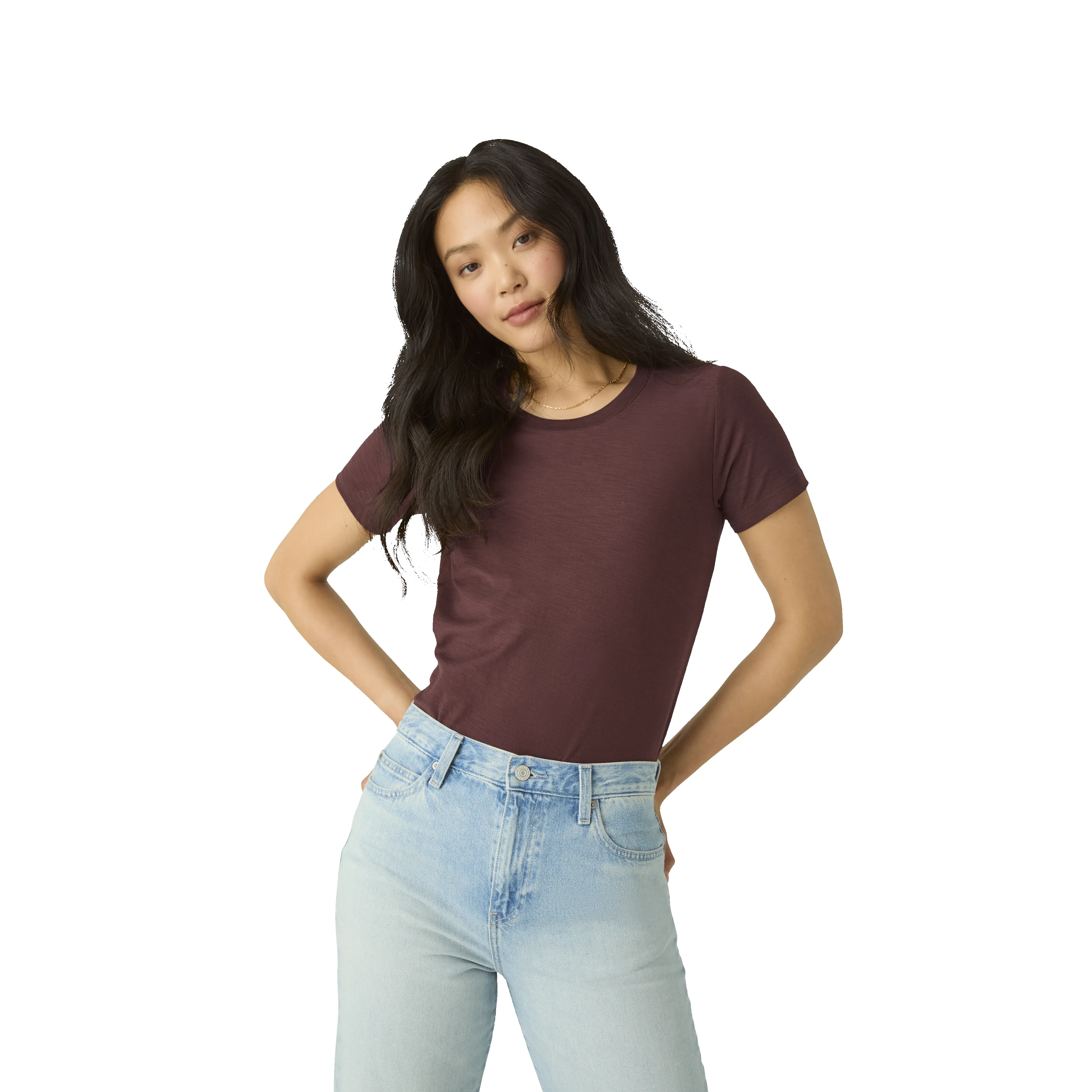 Women's Air Slub Crew Neck T-Shirt sold by Bombas product image thumbnail 5