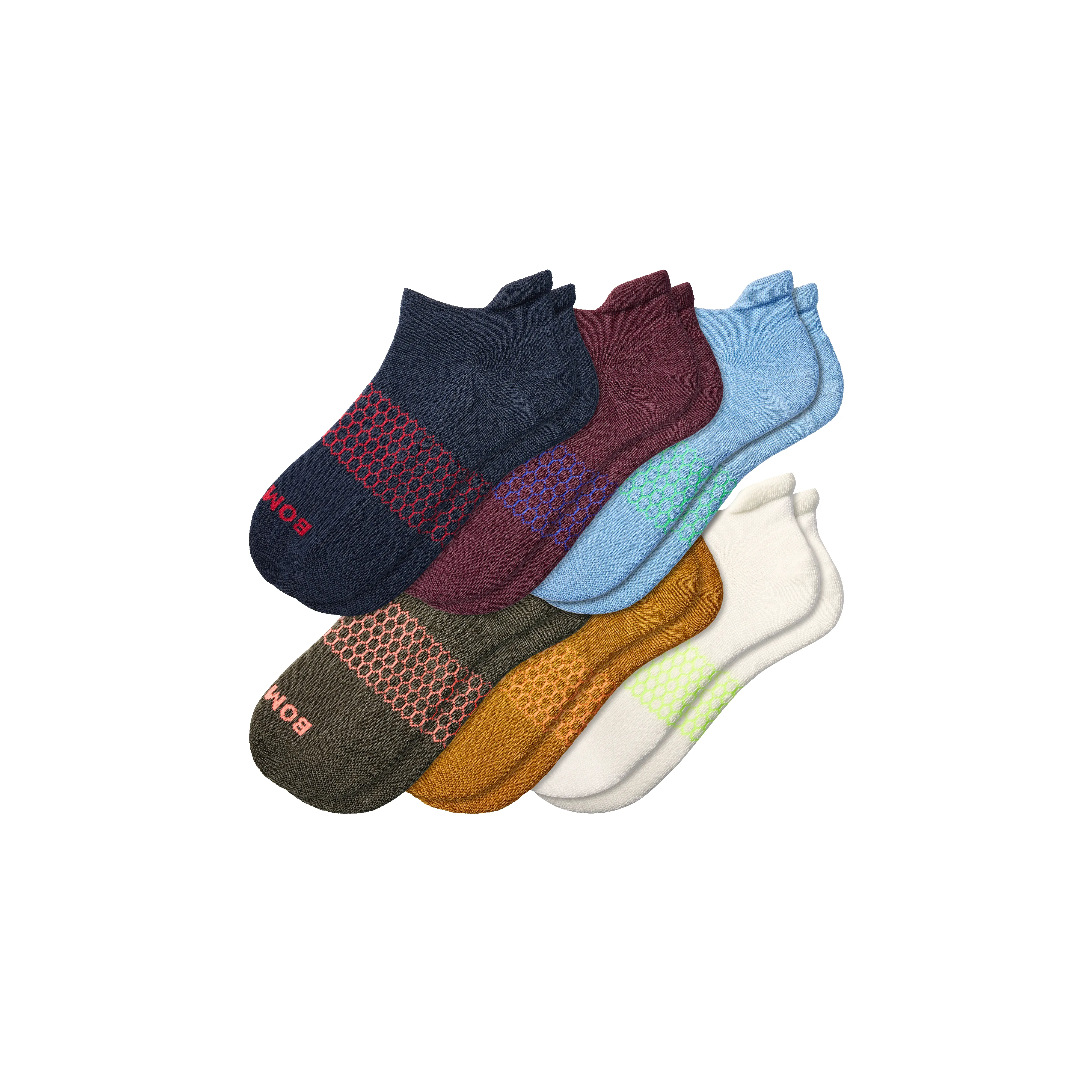 Men's Solid Ankle Sock 6-Pack sold by Bombas
