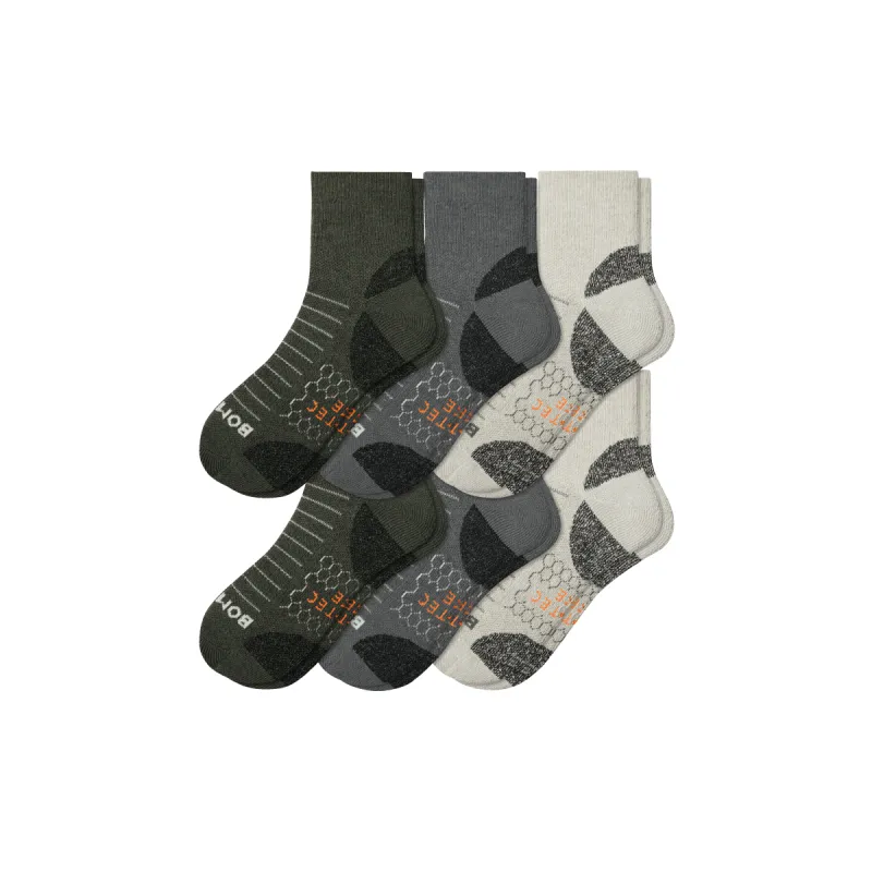 Men's Hiking Quarter Sock 6-Pack sold by Bombas