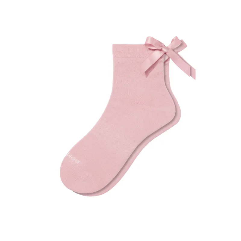 Women's Lightweight Bow Quarter Sock sold by Bombas