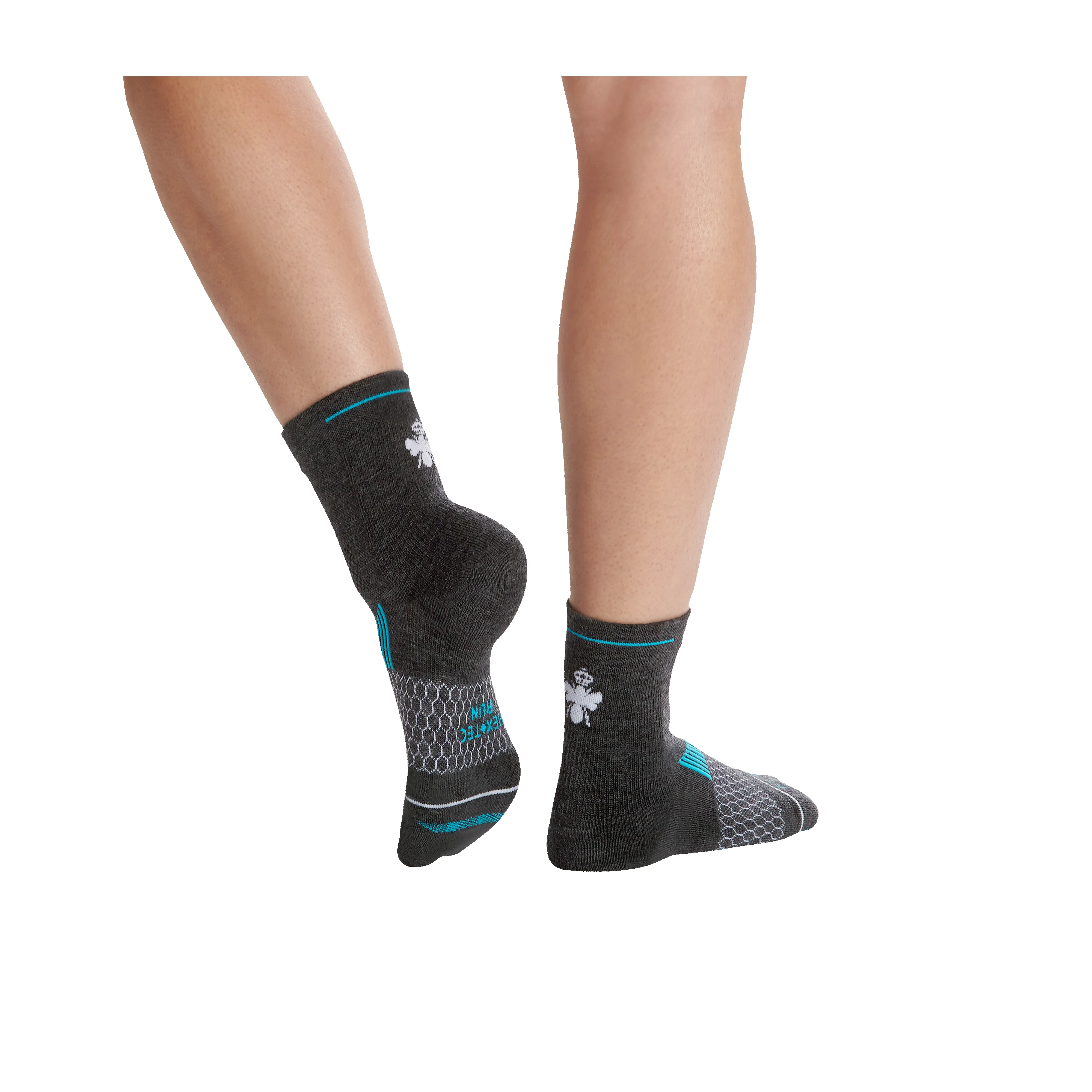 Women's Merino Wool Blend Running Quarter Sock 3-Pack sold by Bombas product image thumbnail 4