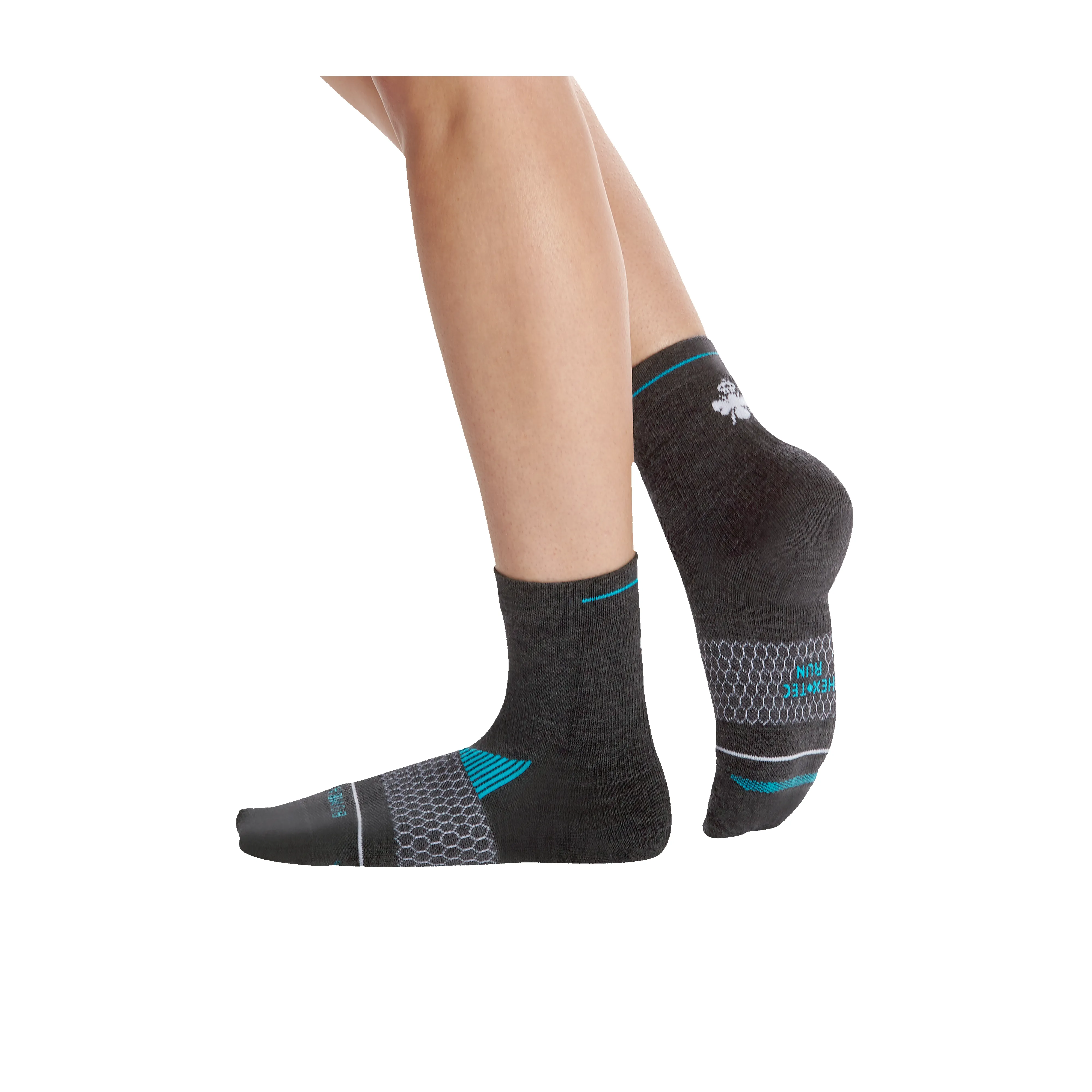 Women's Merino Wool Blend Running Quarter Sock 3-Pack sold by Bombas product image thumbnail 3