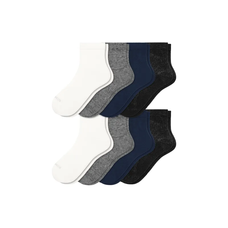 Women's Lightweight Quarter Sock 8-Pack sold by Bombas