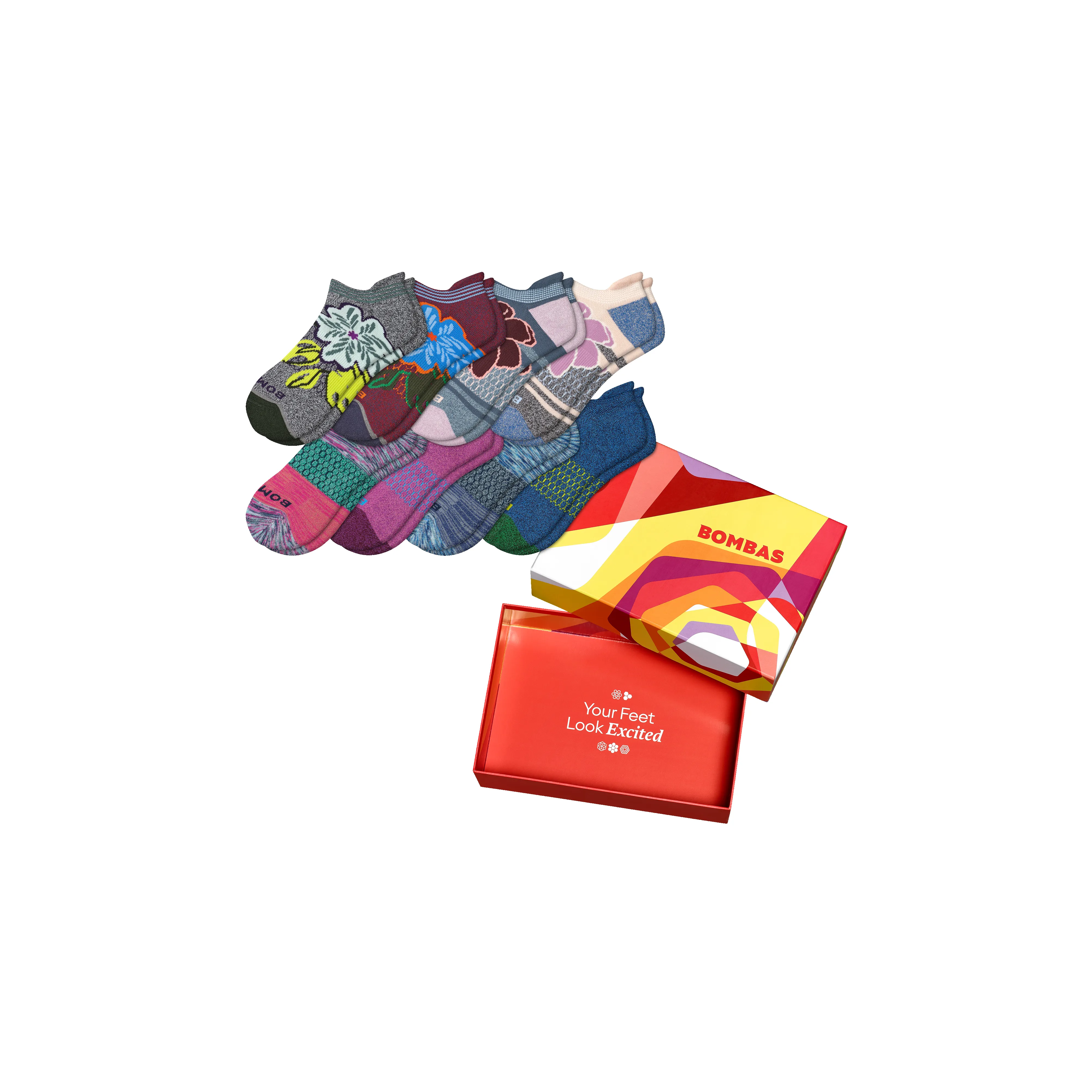 Women's Ankle Sock 8-Pack Gift Box sold by Bombas
