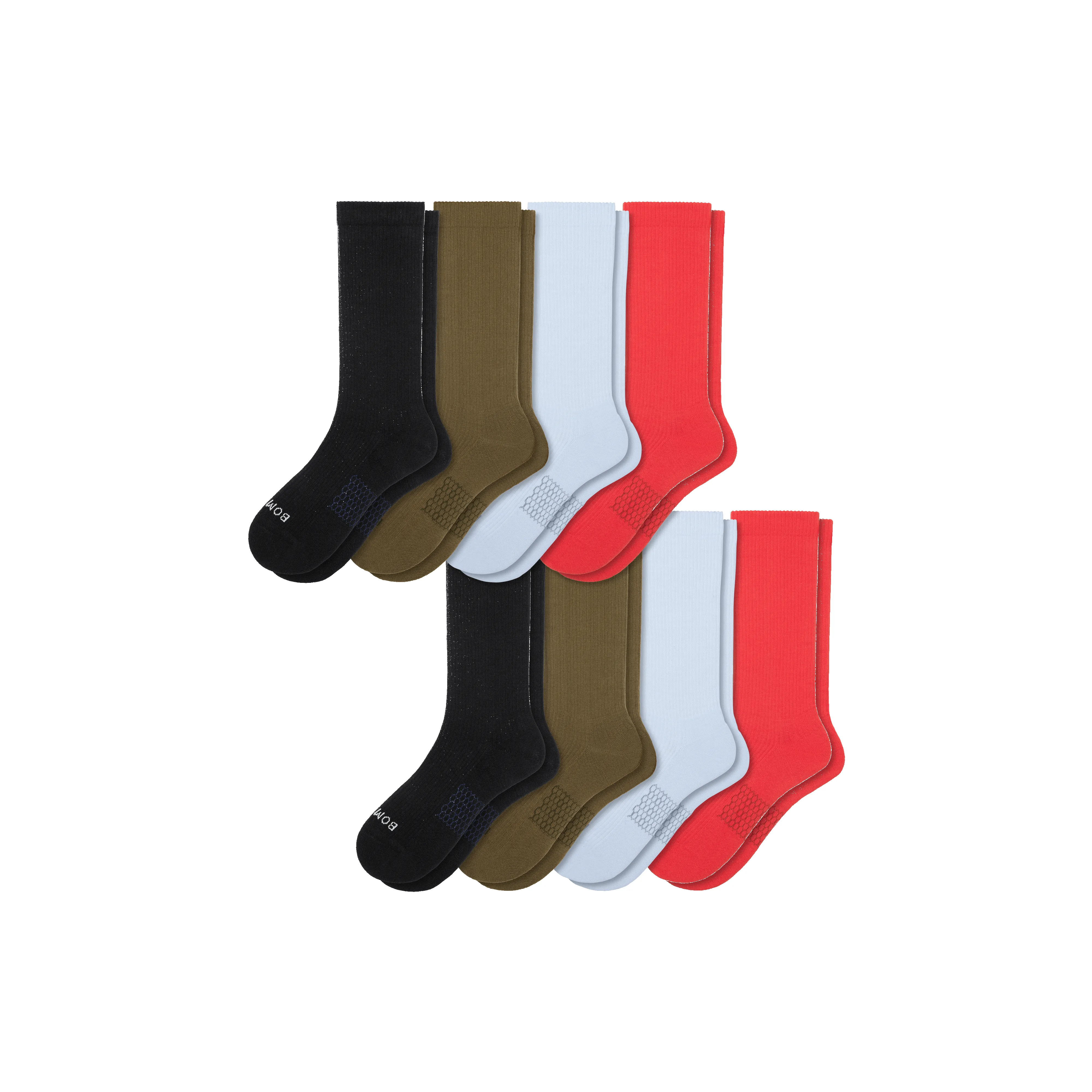 Women's Modern Rib Calf Sock 8-Pack sold by Bombas