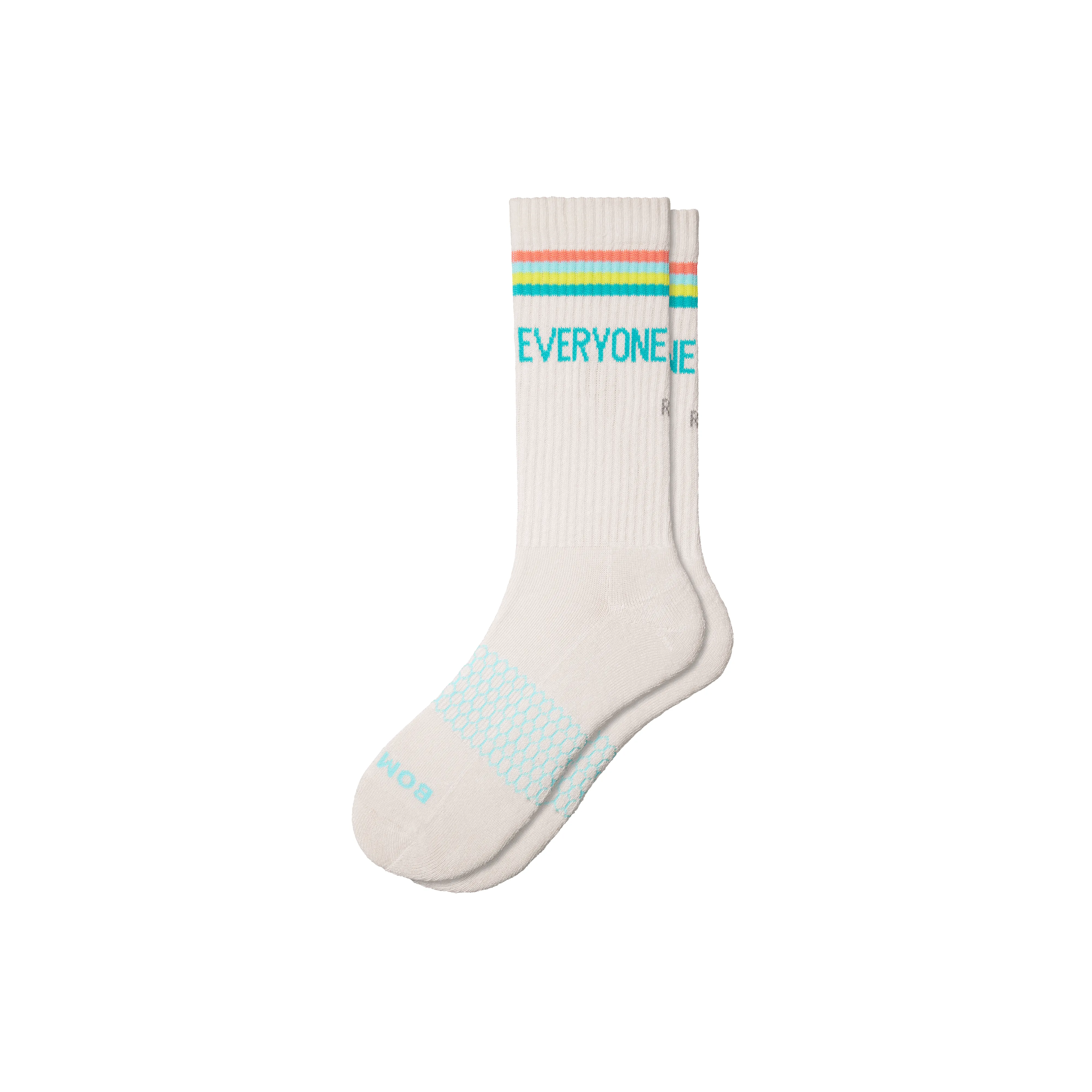 Bombas x Ruth Ellis Center Pride Calf Socks sold by Bombas