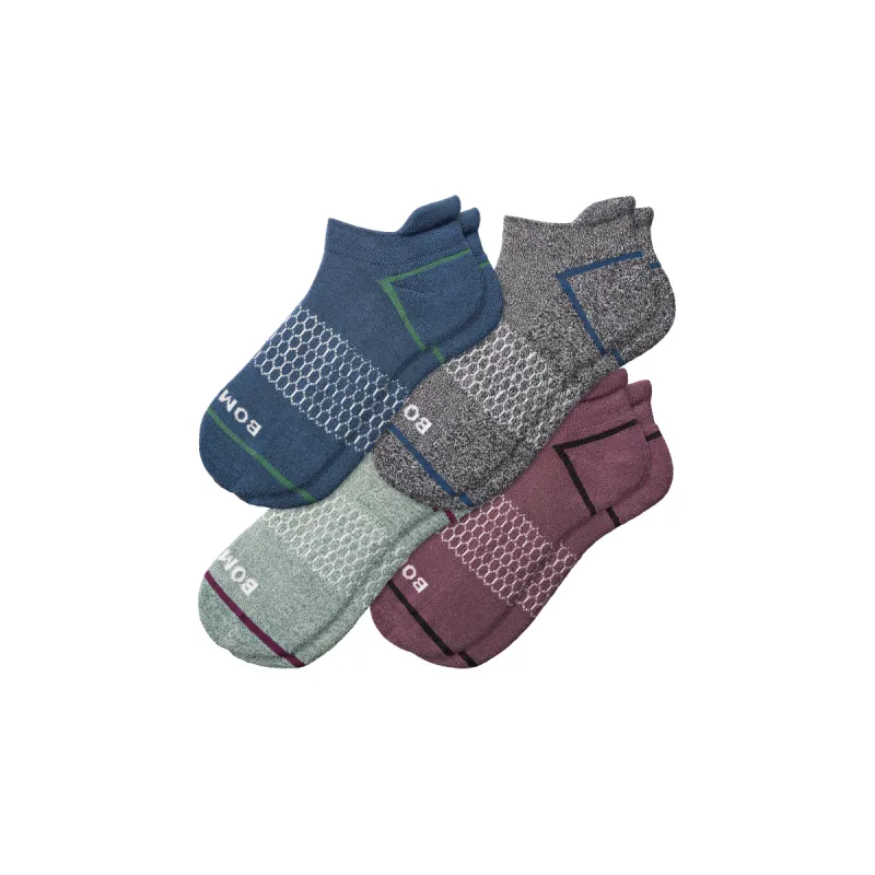 Men's Border Stripe Ankle Sock 4-Pack sold by Bombas