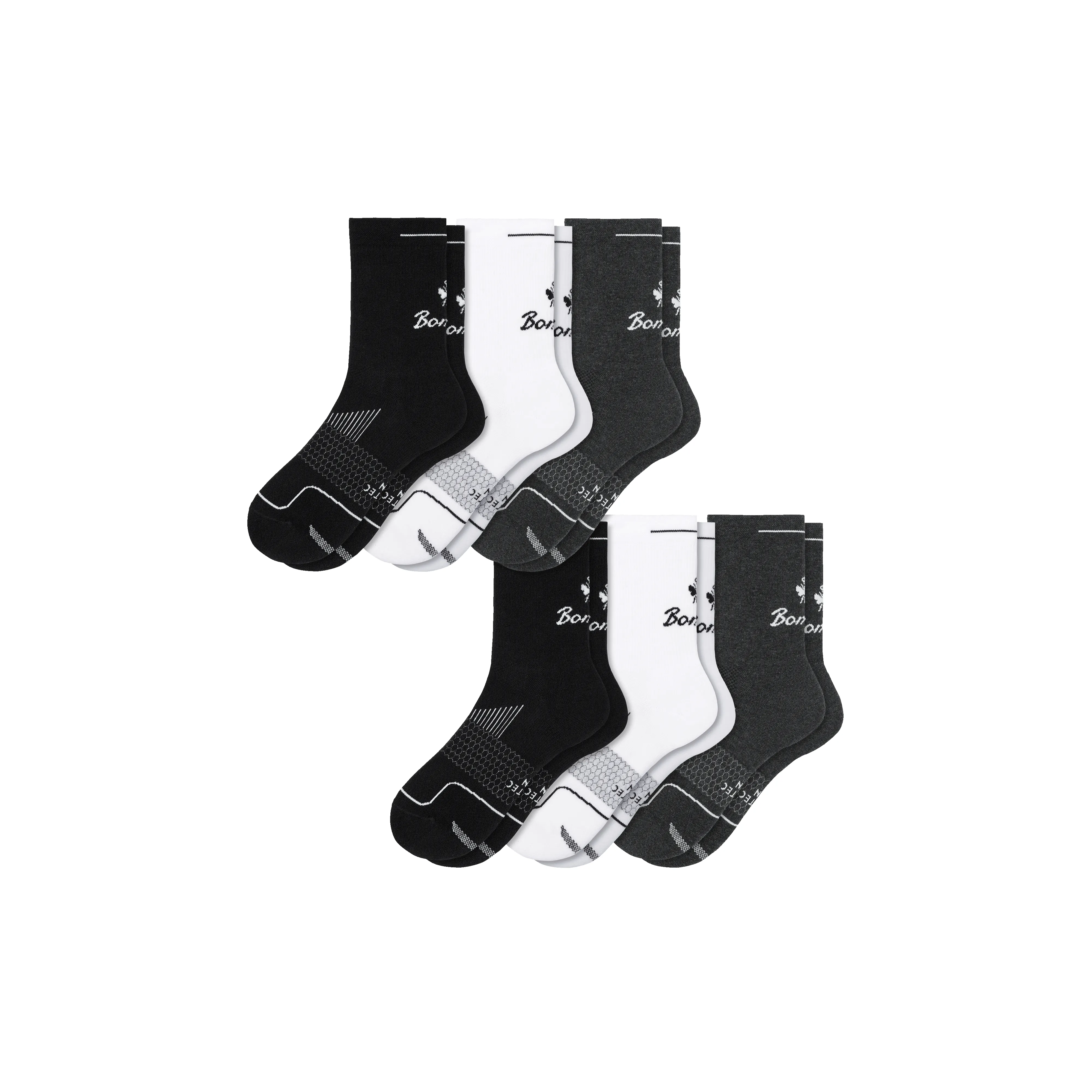 Women's Running Half Calf Sock 6-Pack sold by Bombas