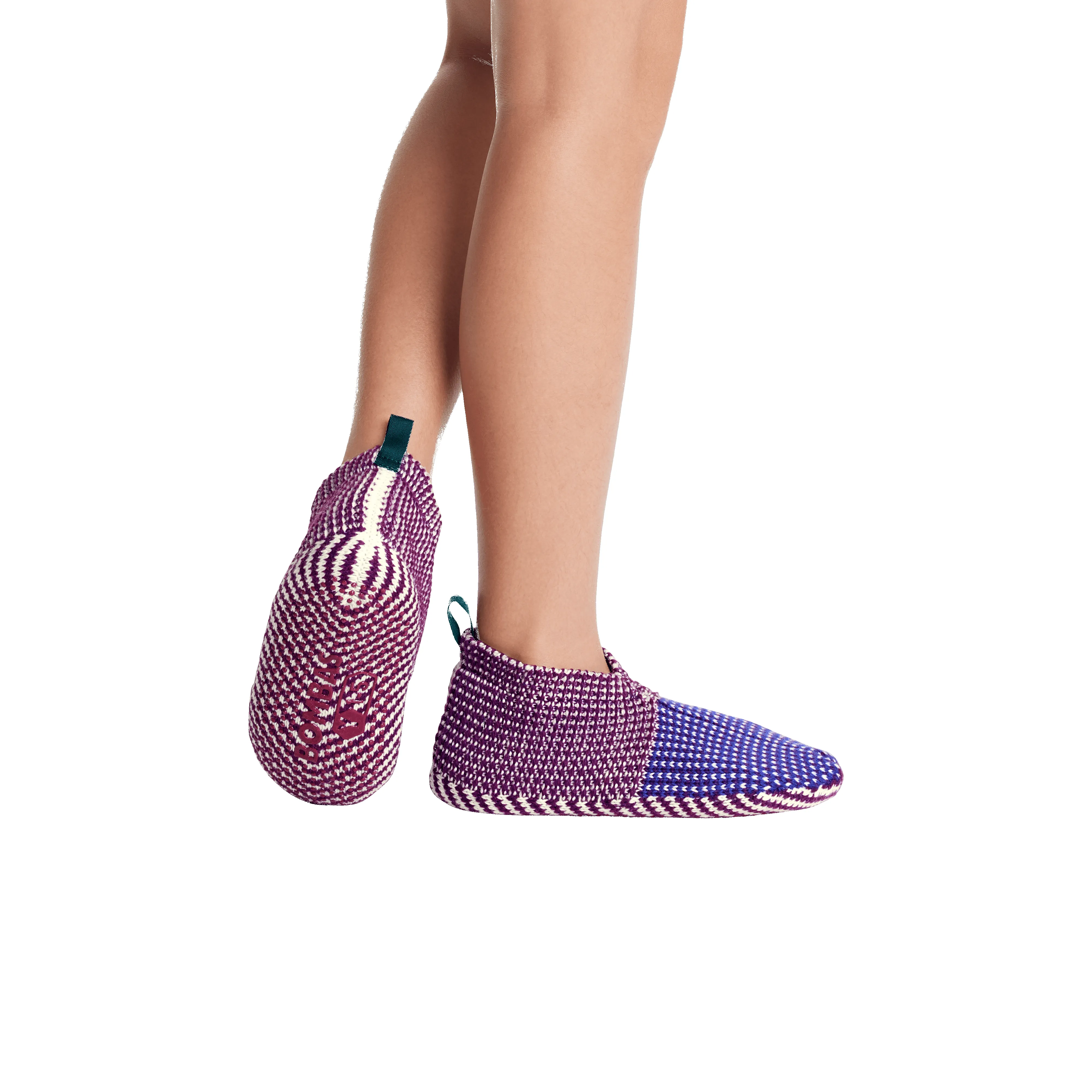 Youth Gripper Slipper - Double Cushion 2-Pack sold by Bombas