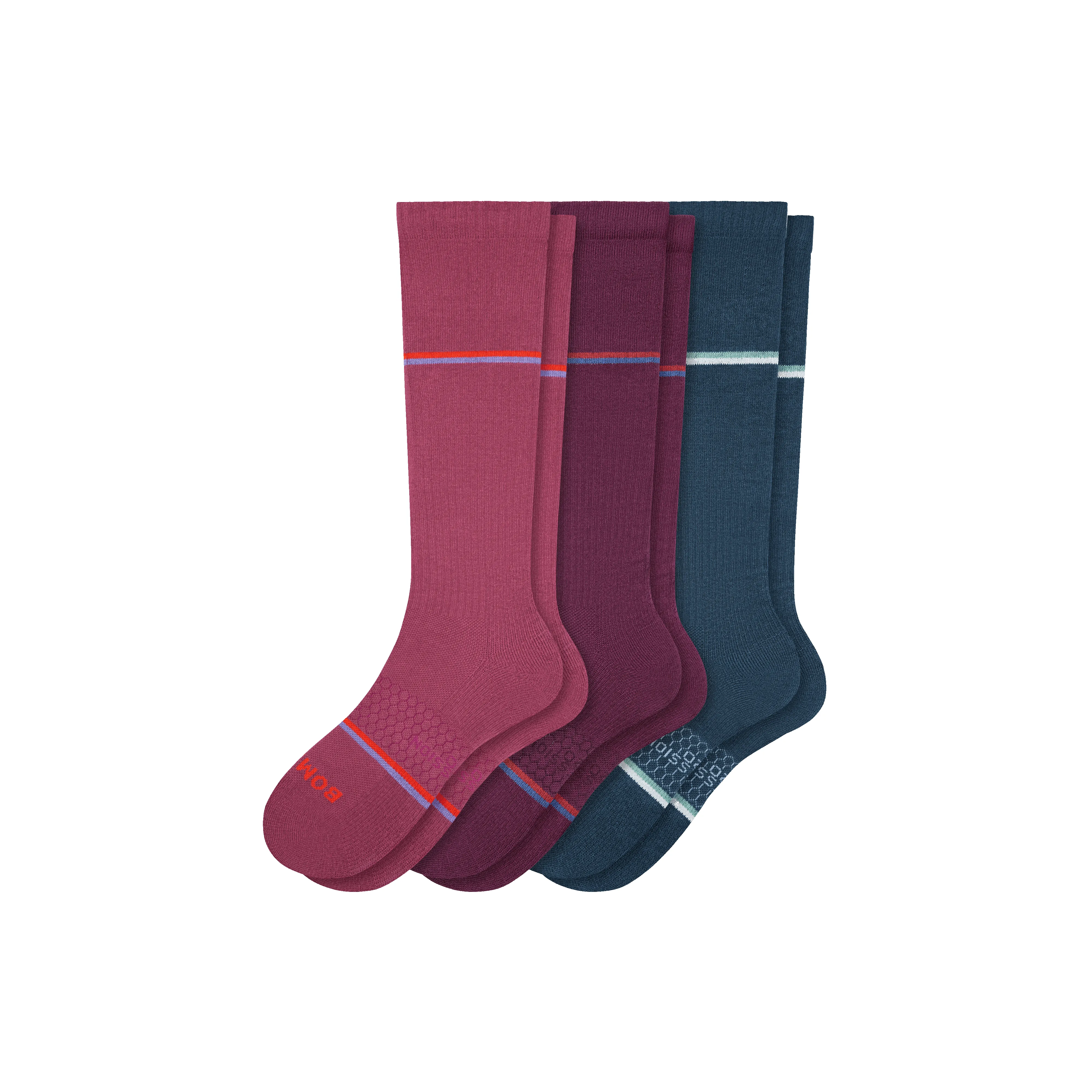 Women's Everyday Compression Sock 3-Pack (15-20mmHg) sold by Bombas