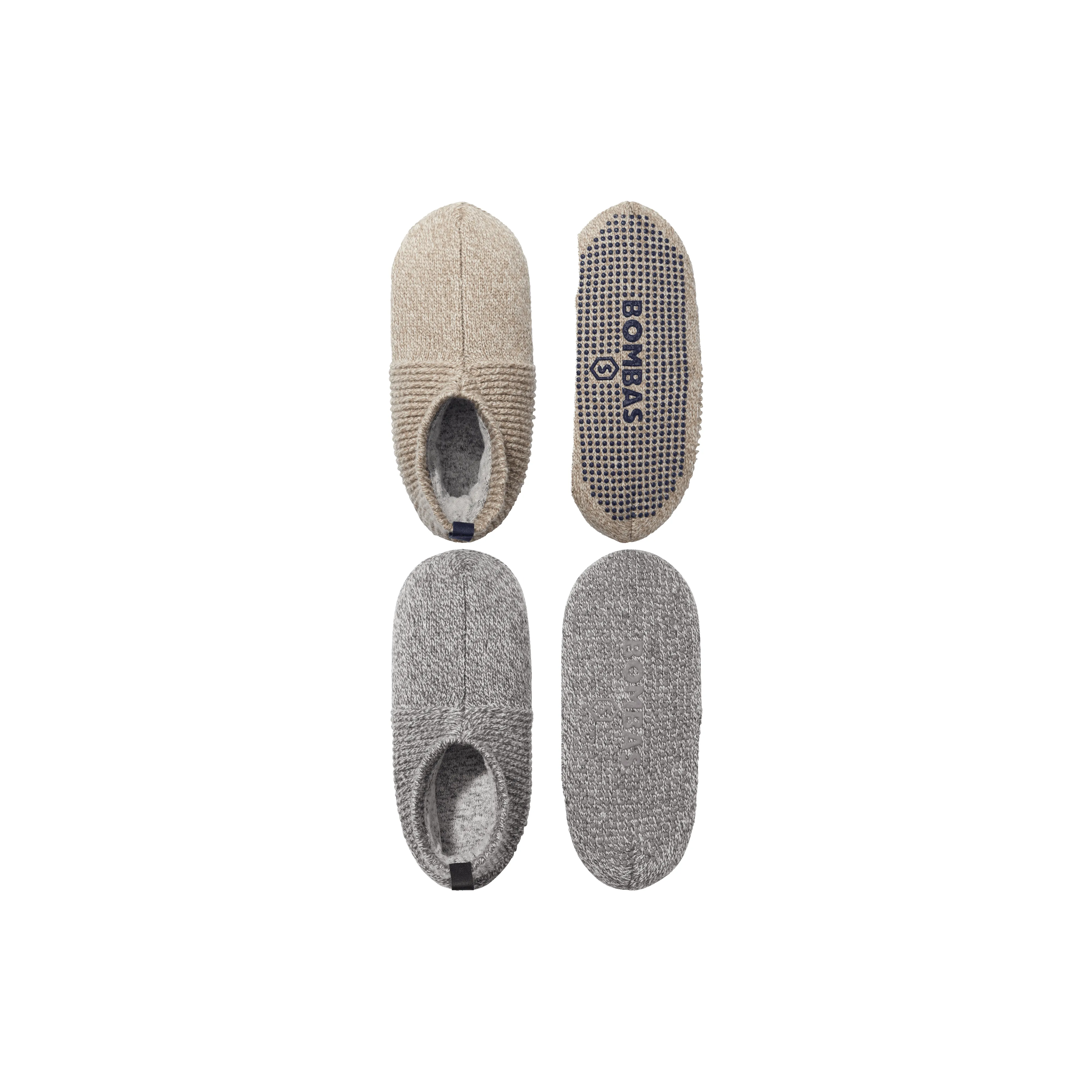 Women's Gripper Slipper - Double Cushion 2-Pack sold by Bombas