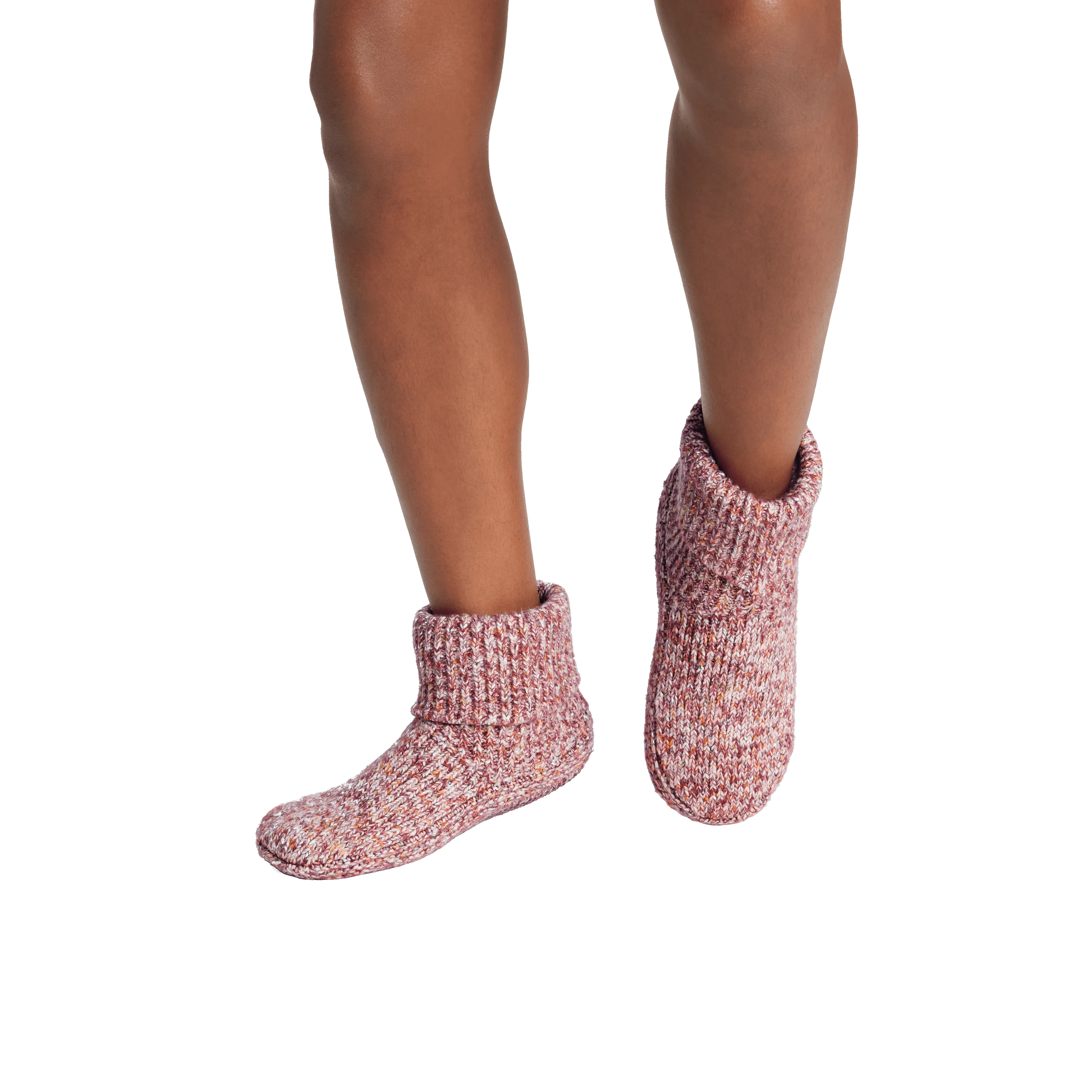 Women's Gripper Slipper Bootie - Sherpa-Lined sold by Bombas