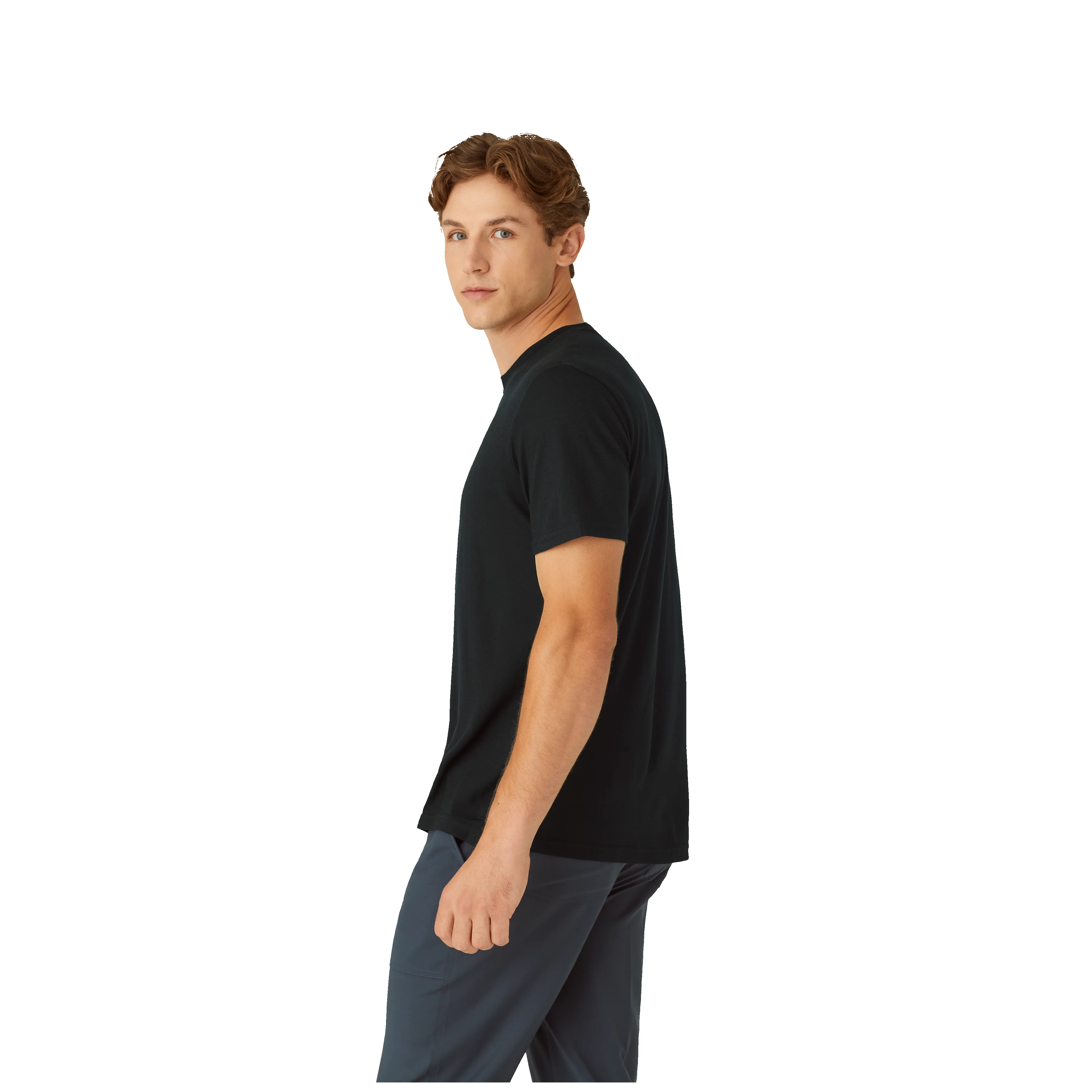 Men's Merino Wool Blend Crew Neck T-Shirt sold by Bombas product image thumbnail 2