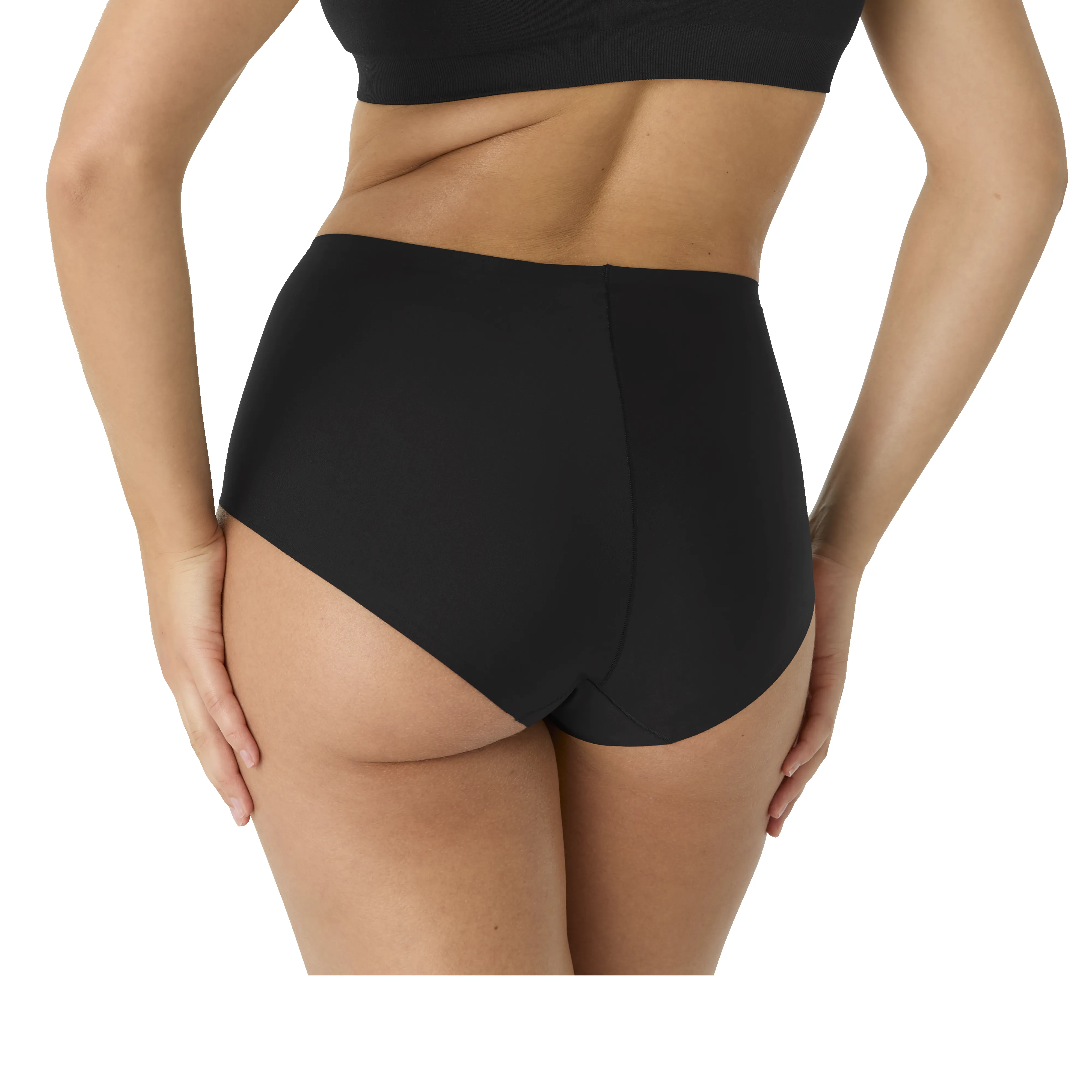 Women's No Show High Rise Boyshort 3-Pack sold by Bombas product image thumbnail 4