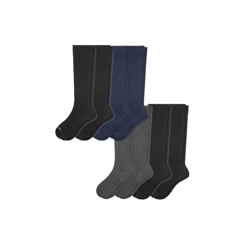Men's Dress Over the Calf Sock 8-Pack sold by Bombas