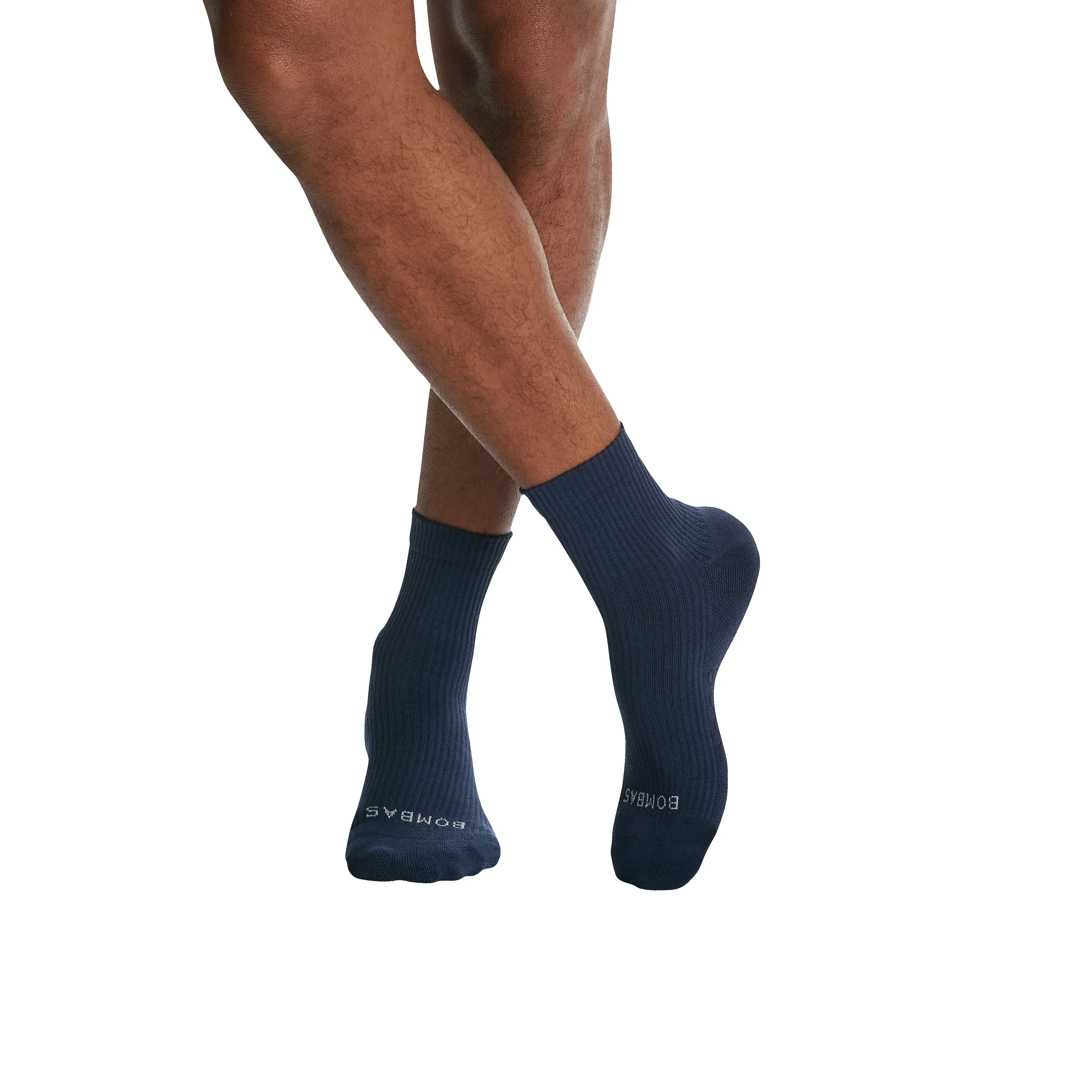Men's Modern Rib Quarter Socks sold by Bombas product image thumbnail 2