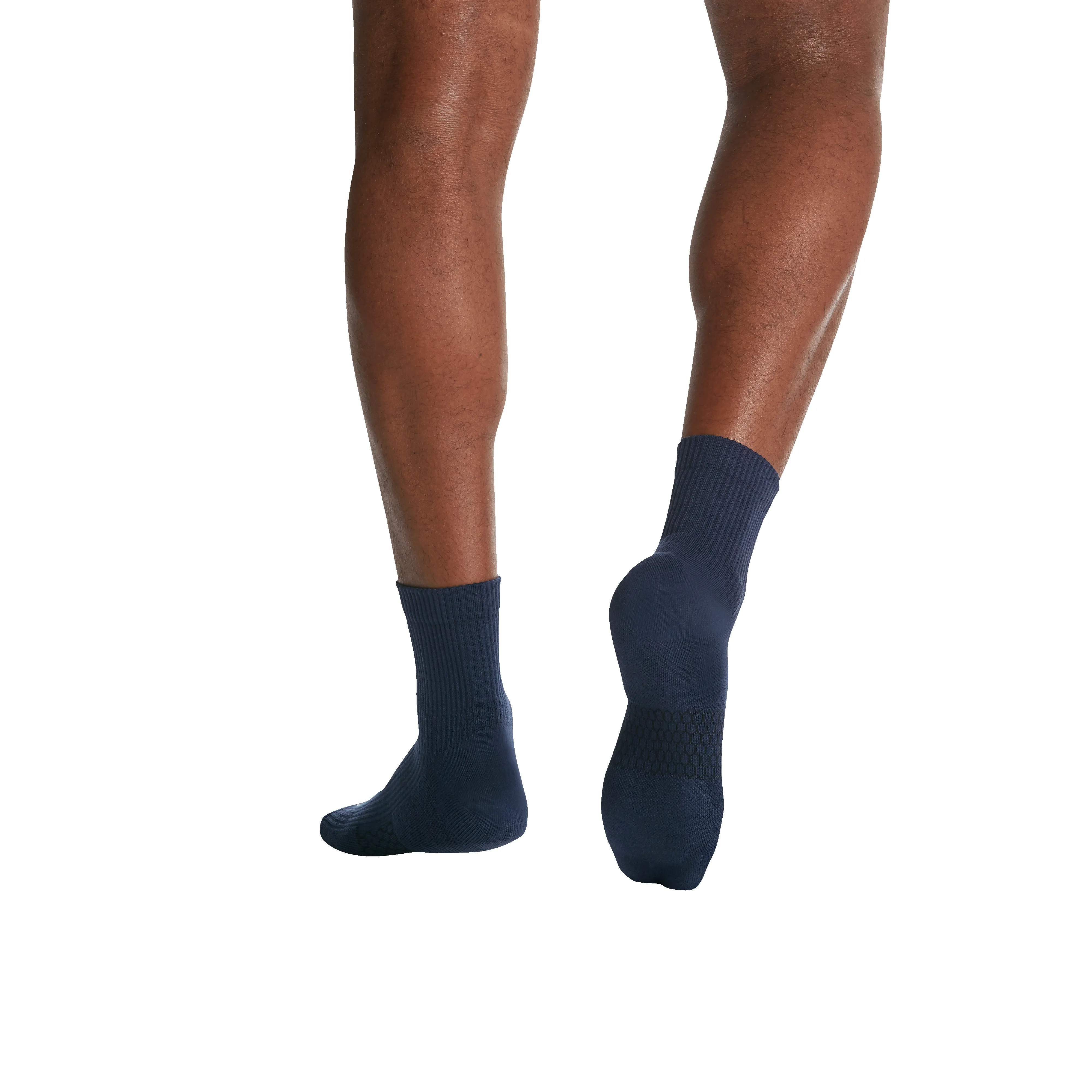 Men's Modern Rib Quarter Socks sold by Bombas product image thumbnail 4