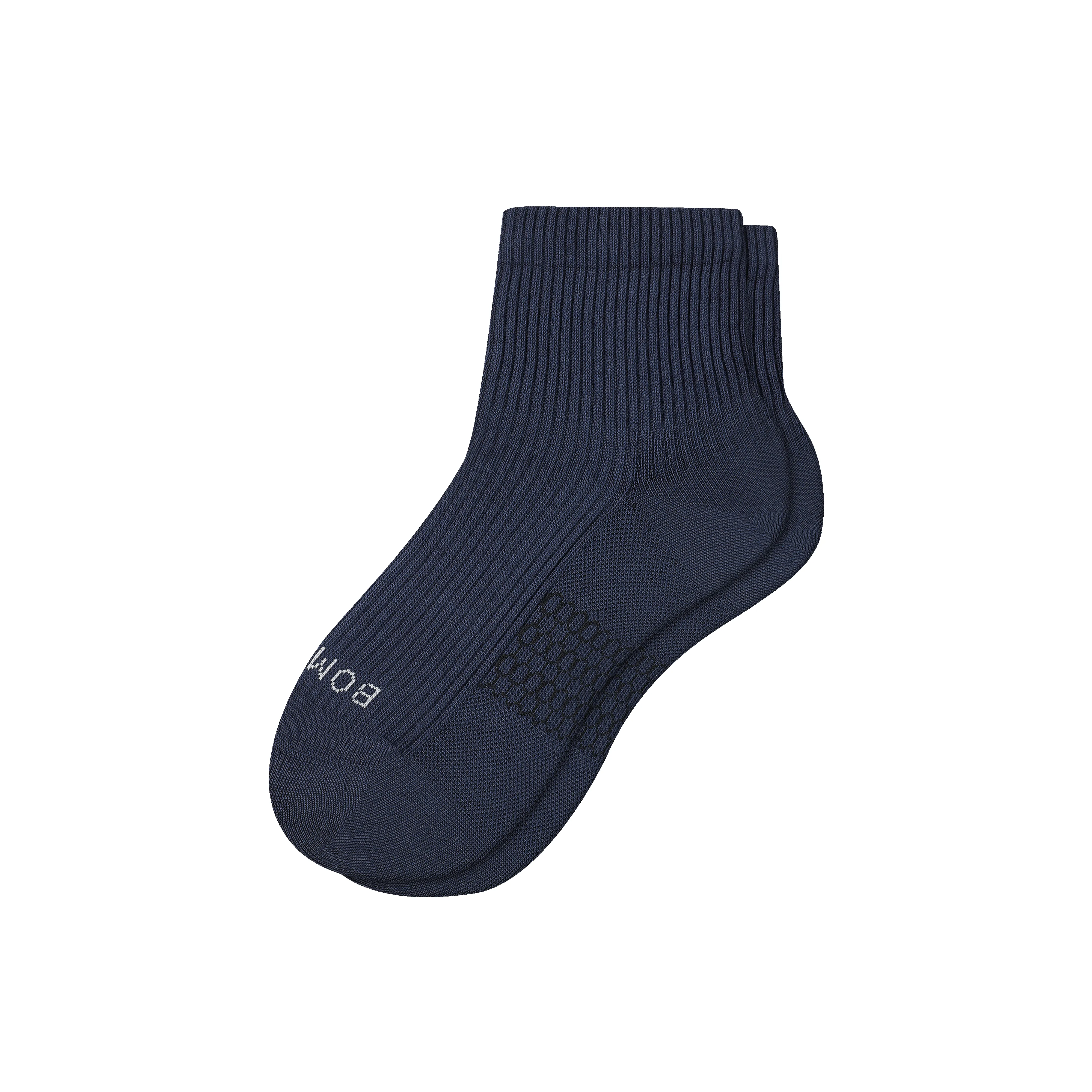 Men's Modern Rib Quarter Socks sold by Bombas