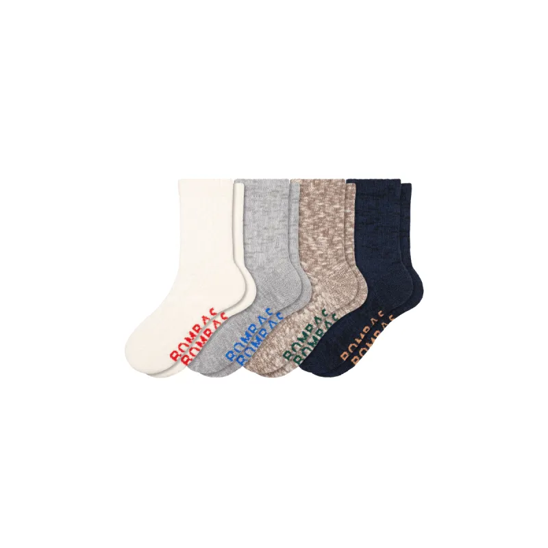 Women's Chunky Ragg Half Calf Sock 4-Pack sold by Bombas