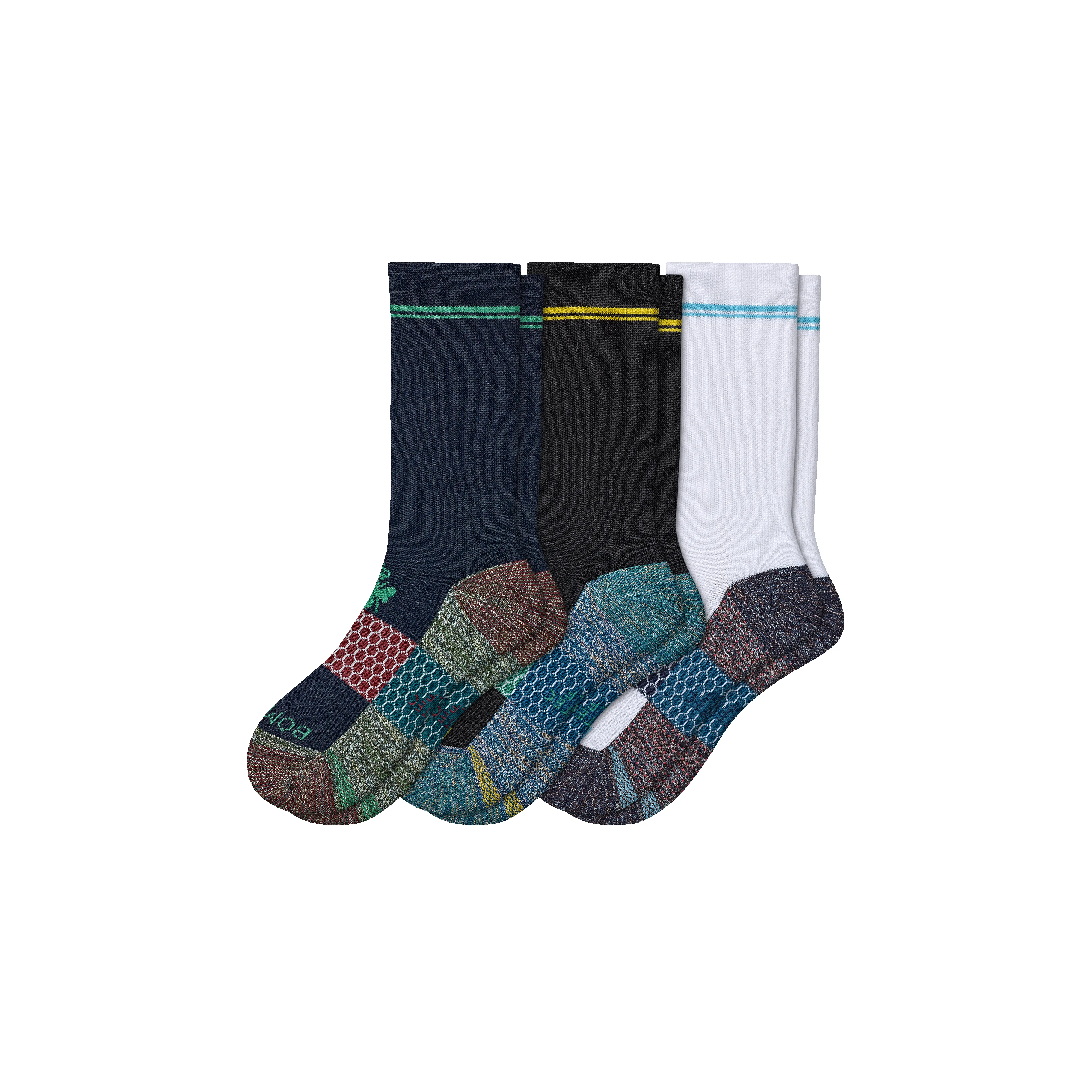 Men's Golf Calf Sock 3-Pack sold by Bombas product image thumbnail 5