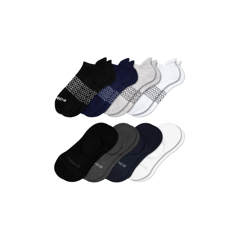 Men's Ankle & Lightweight No Show Sock 8-Pack sold by Bombas