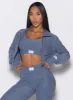 Cloud Crop Jacket sold by Bombshell Sportswear