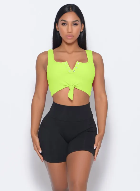 Henley Sports Bra sold by Bombshell Sportswear