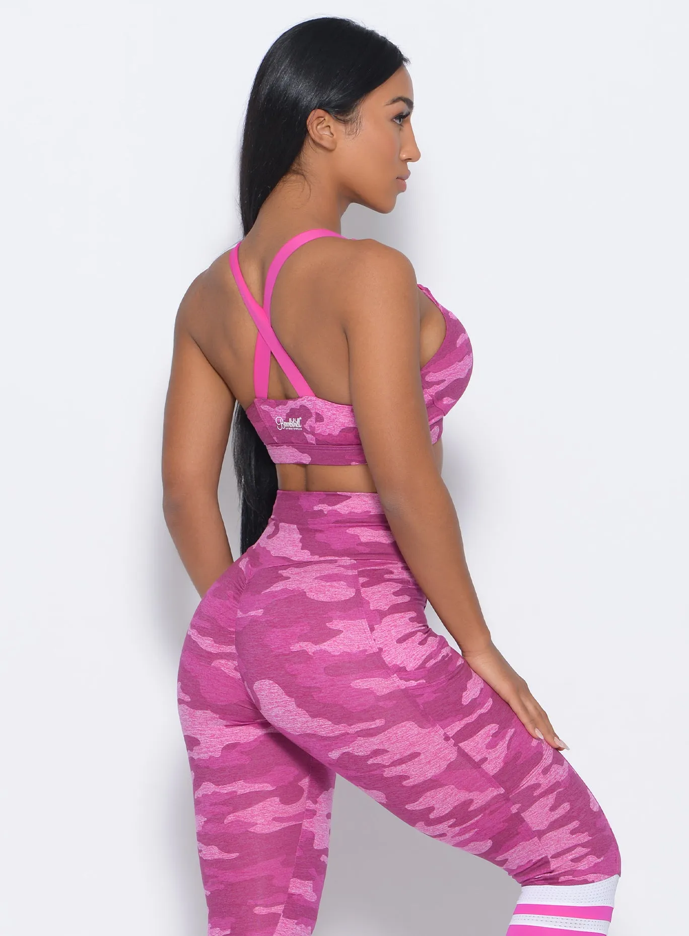 Fit Camo Sports Bra sold by Bombshell Sportswear product image thumbnail 5