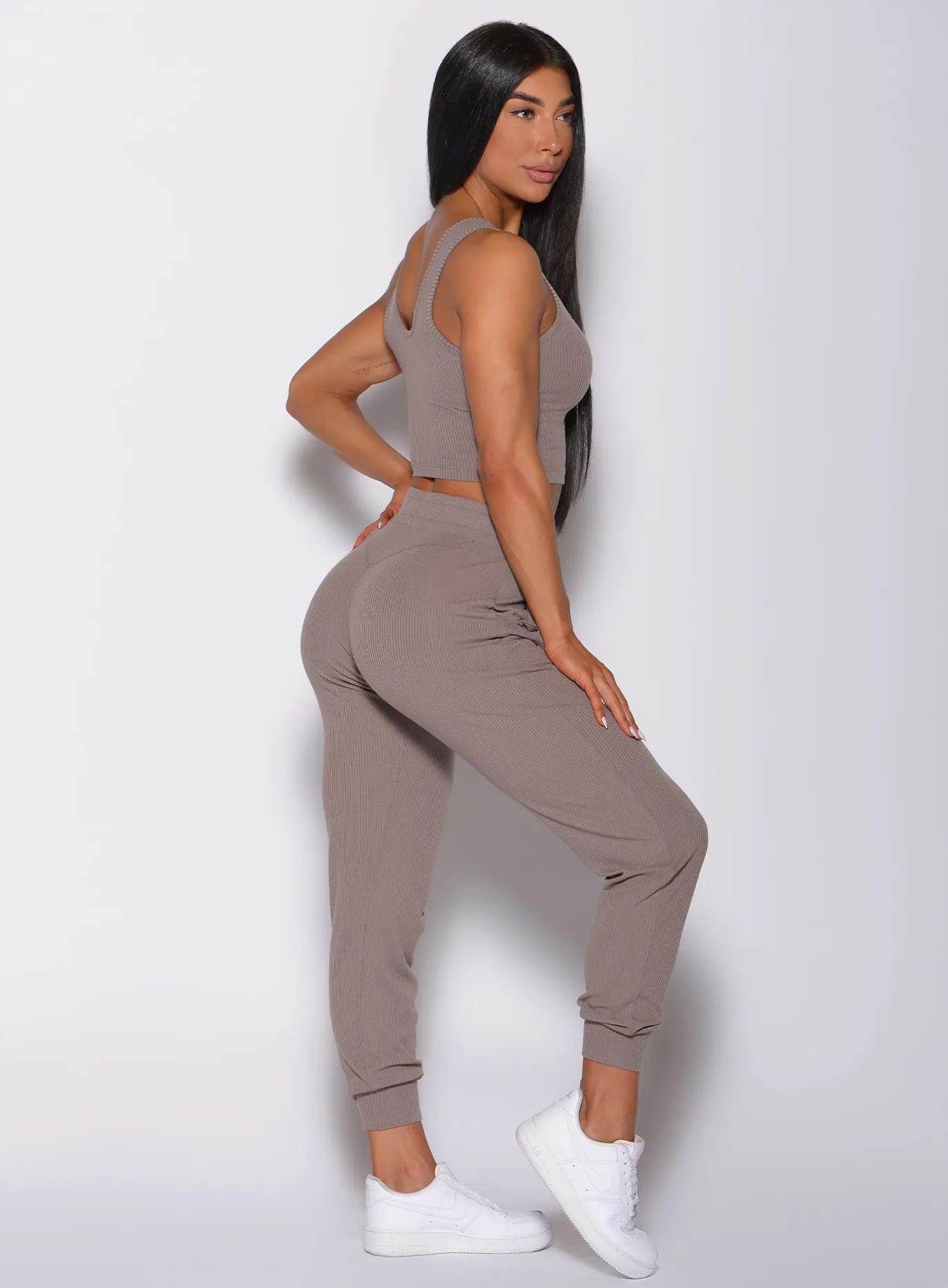 Comfort Rib Joggers sold by Bombshell Sportswear product image thumbnail 3