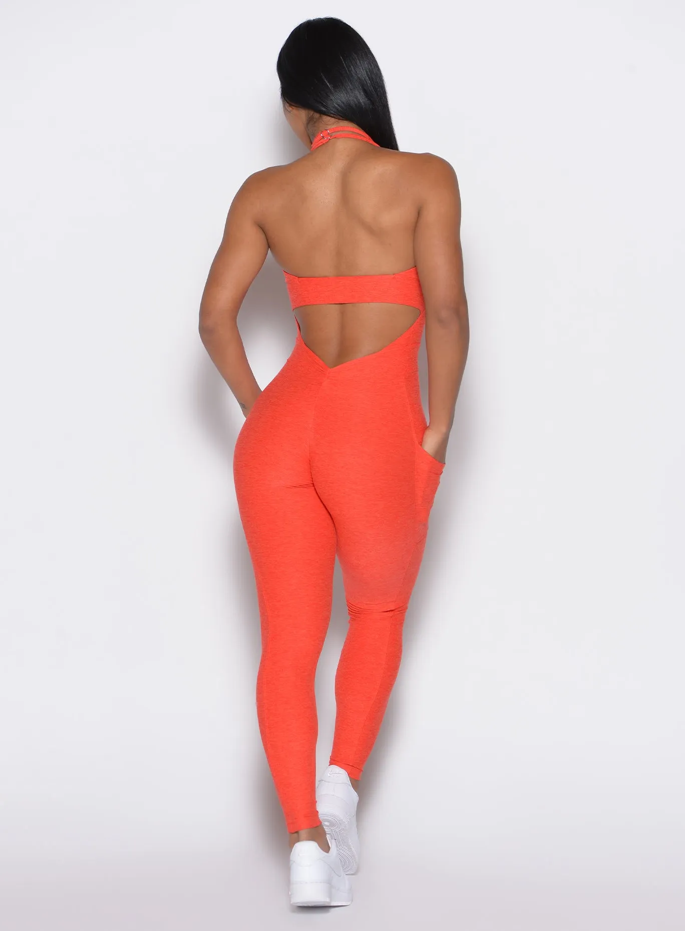 Backless Pocket Bodysuit sold by Bombshell Sportswear product image thumbnail 5