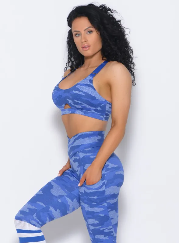 Fit Camo Sports Bra sold by Bombshell Sportswear